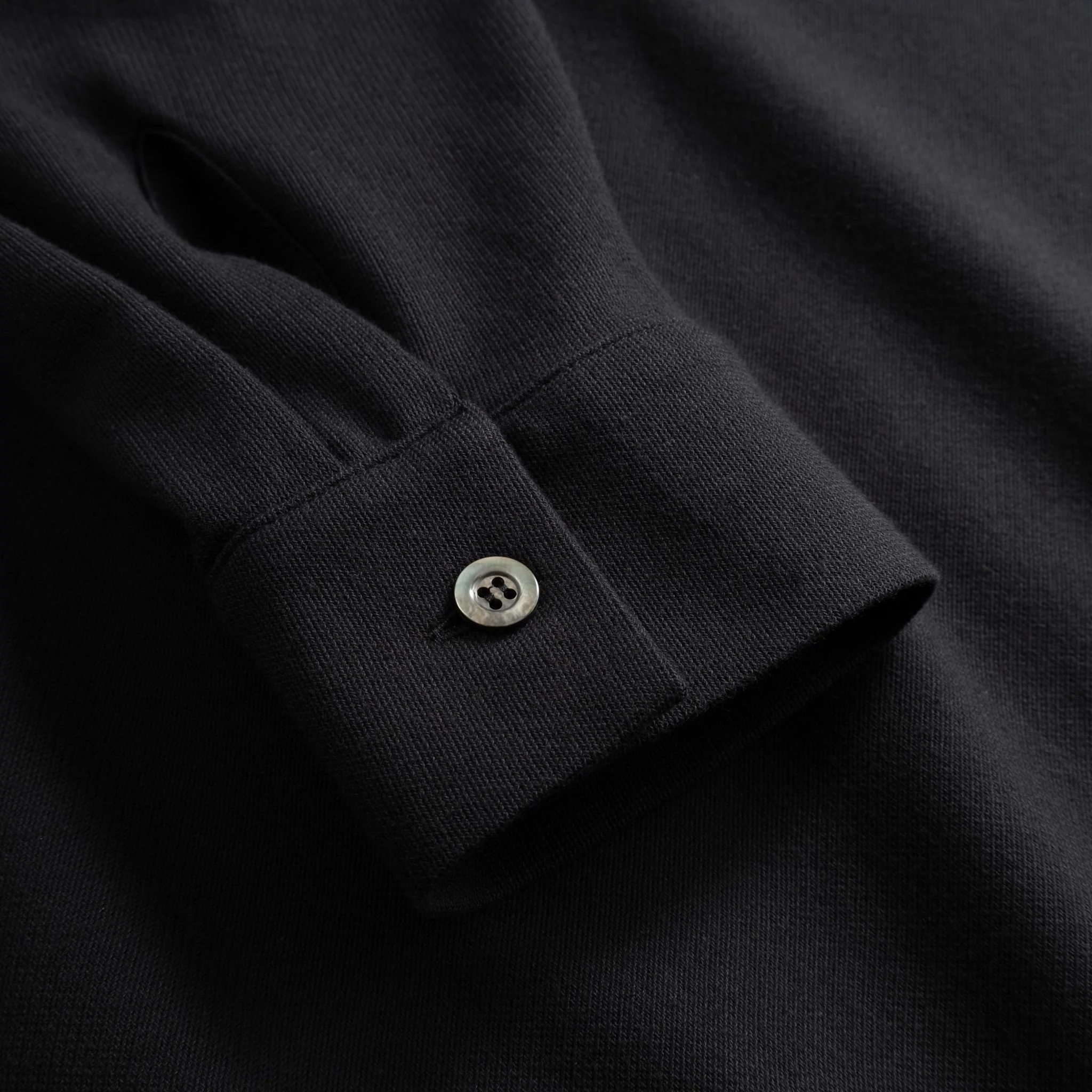 Opto Rachel Mesh LS Shirt - Black - Image 4