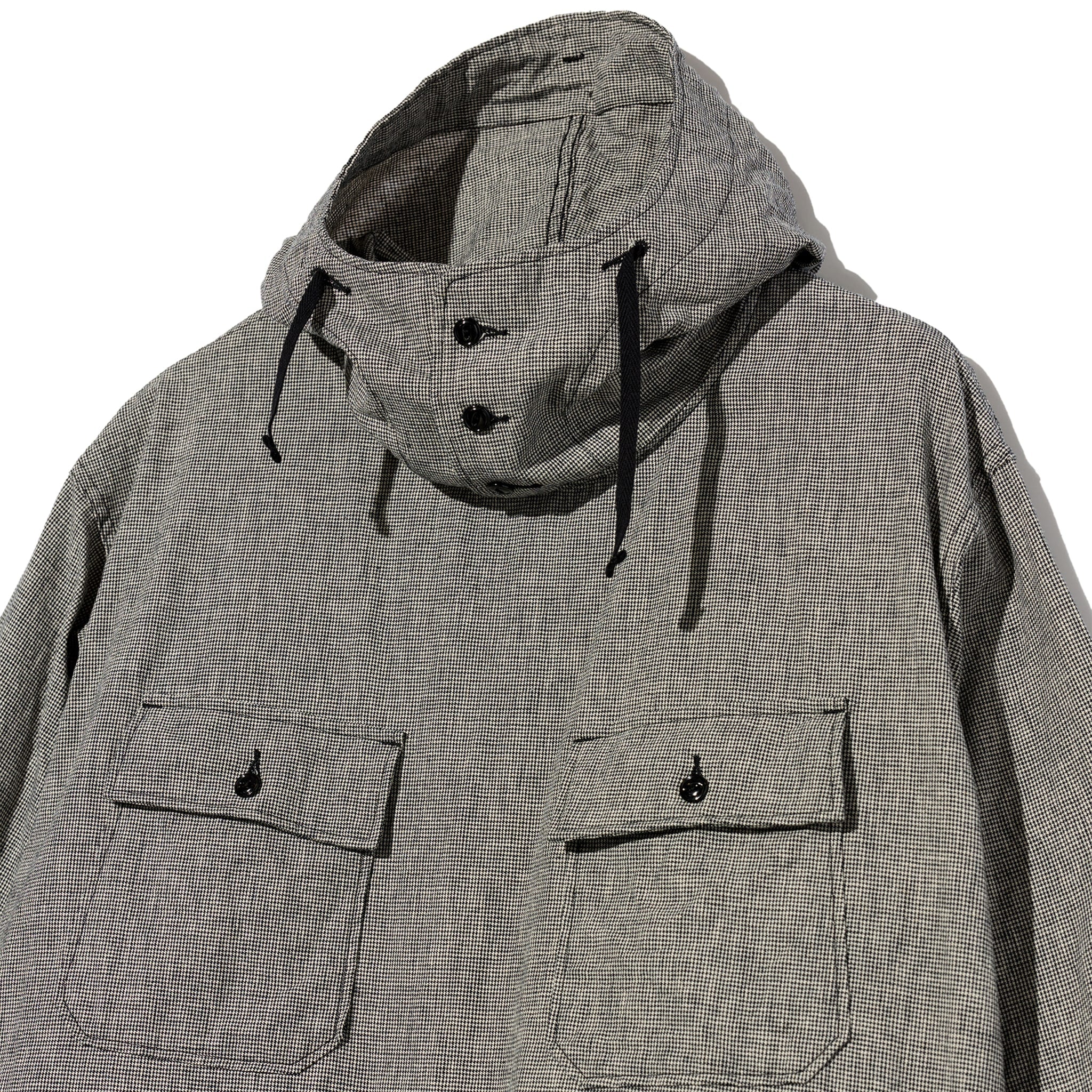 Cagoule Shirt - Black/Grey CL Houndstooth - Image 3