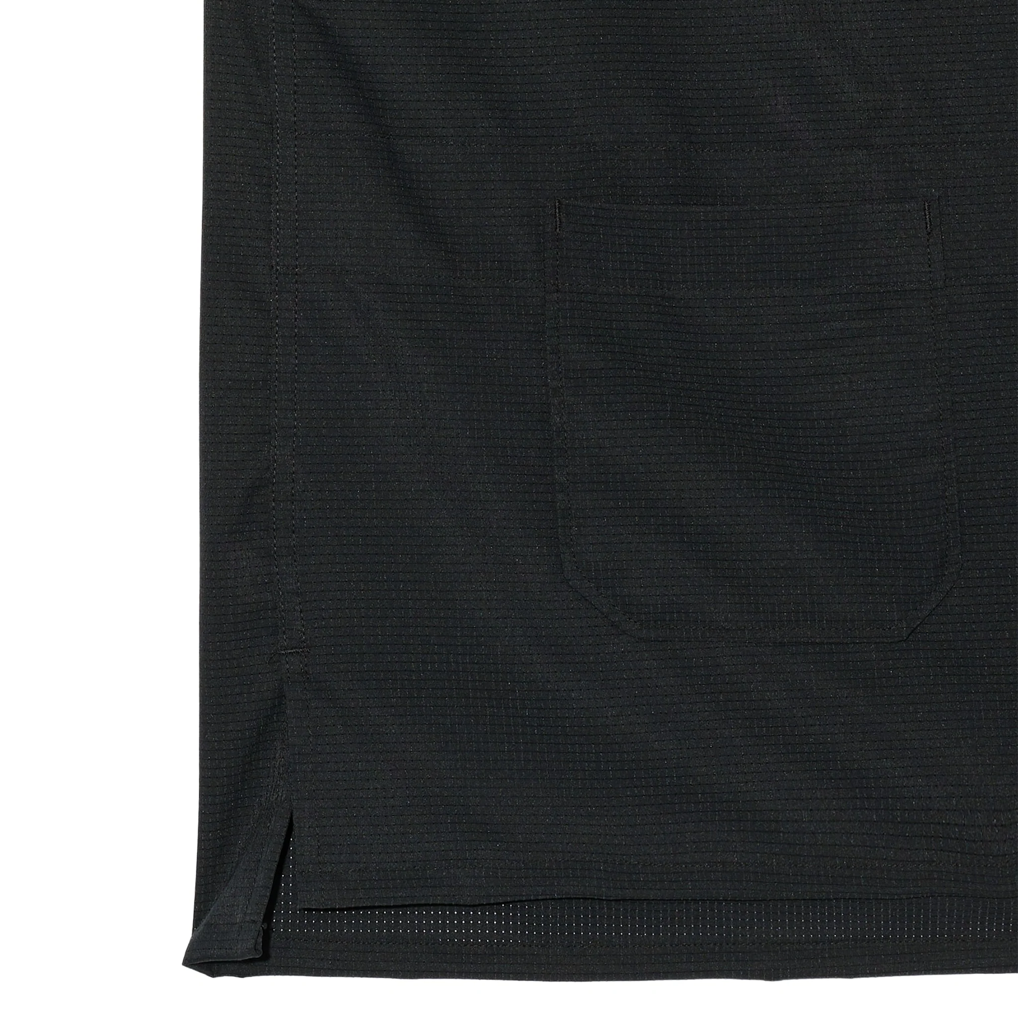 Camp Shirt - Black Polyester Mesh - Image 4