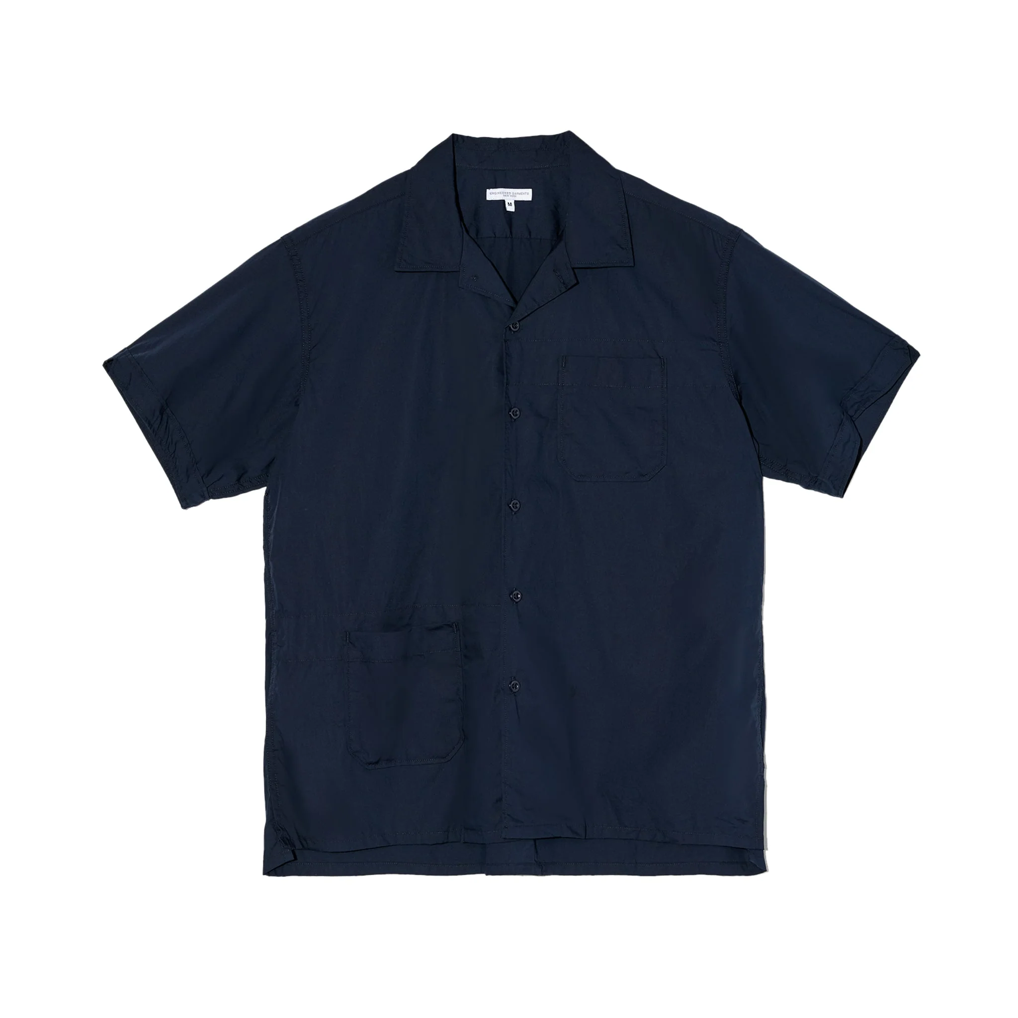 Camp Shirt - Dark Navy Cotton Broadcloth