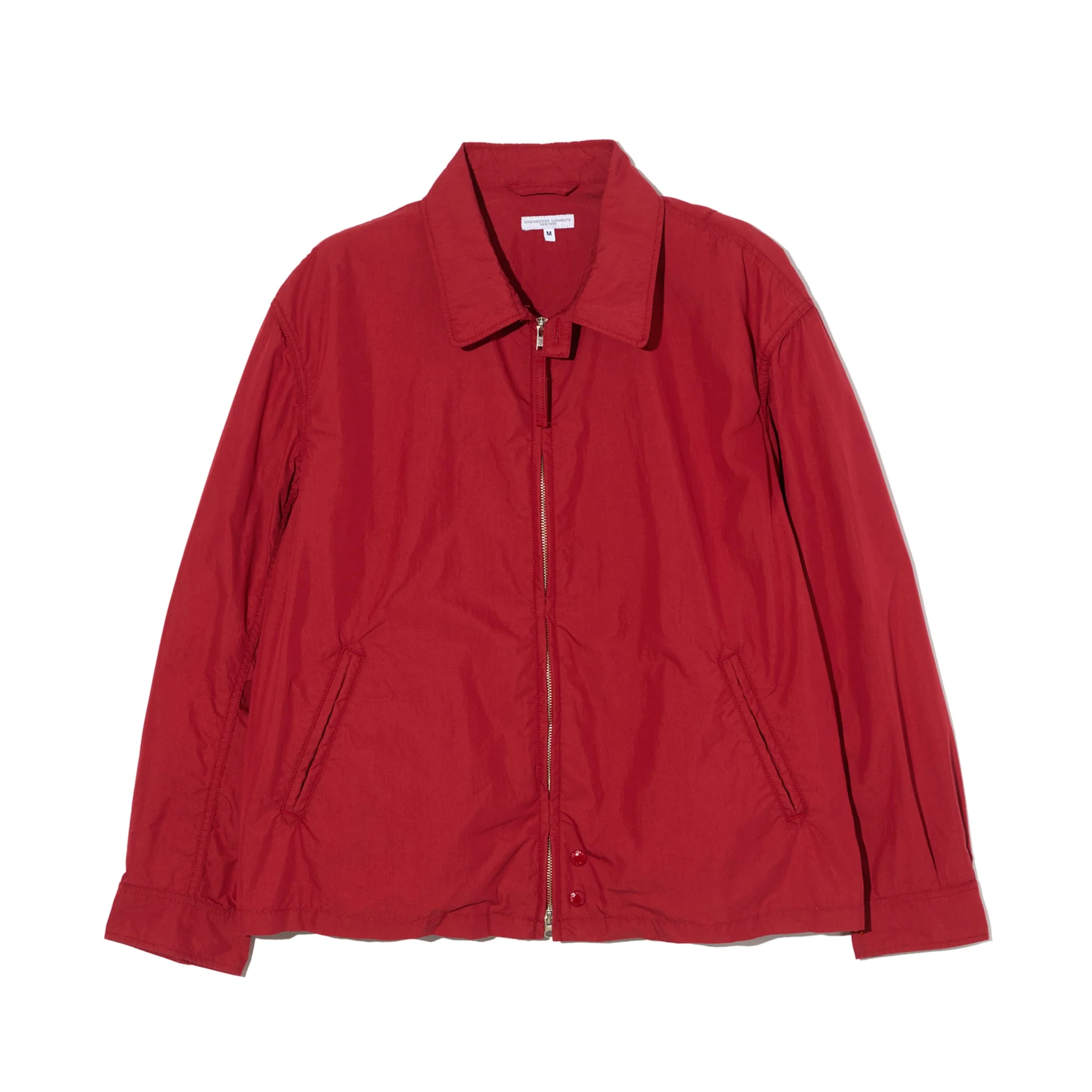 Claigton Jacket - Red Lightweight Nyco Poplin