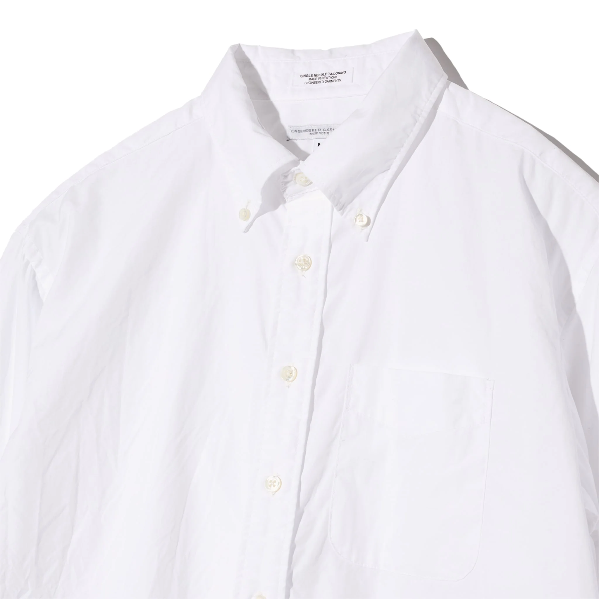 19 Century BD Shirt - White 100's 2 Ply Broadcloth - Image 3