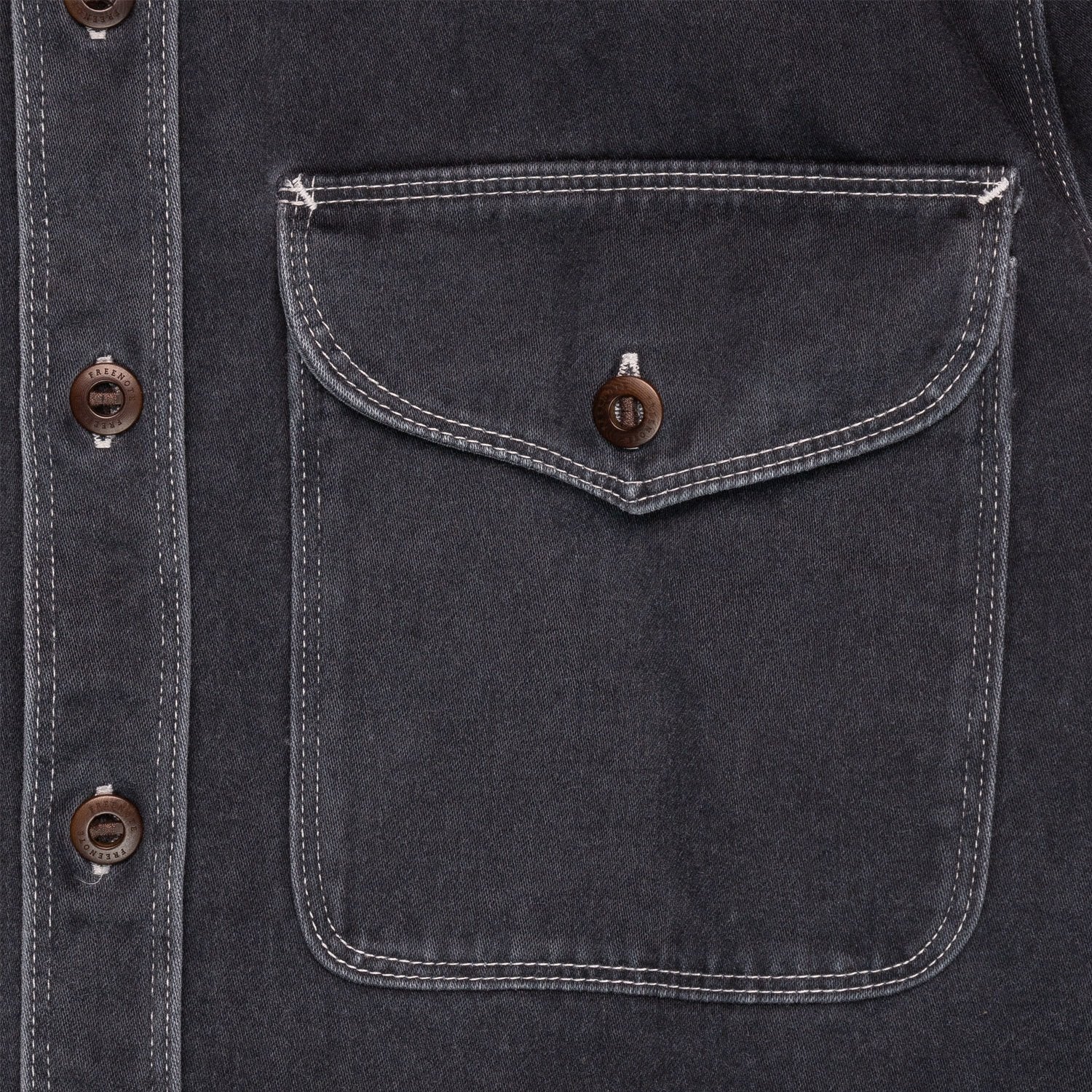 Utility Shirt - Charcoal - Image 4