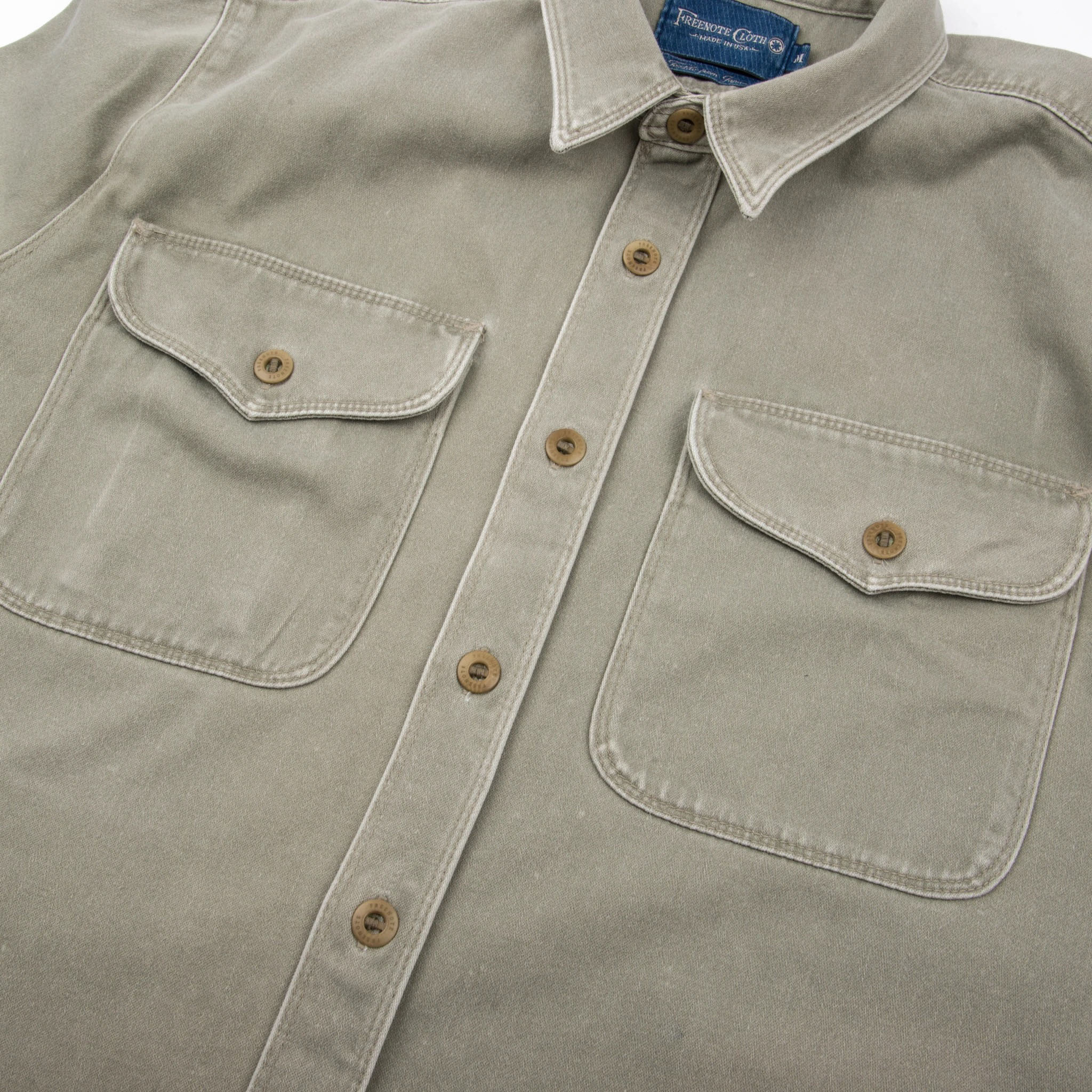 Utility Shirt - Olive - Image 3
