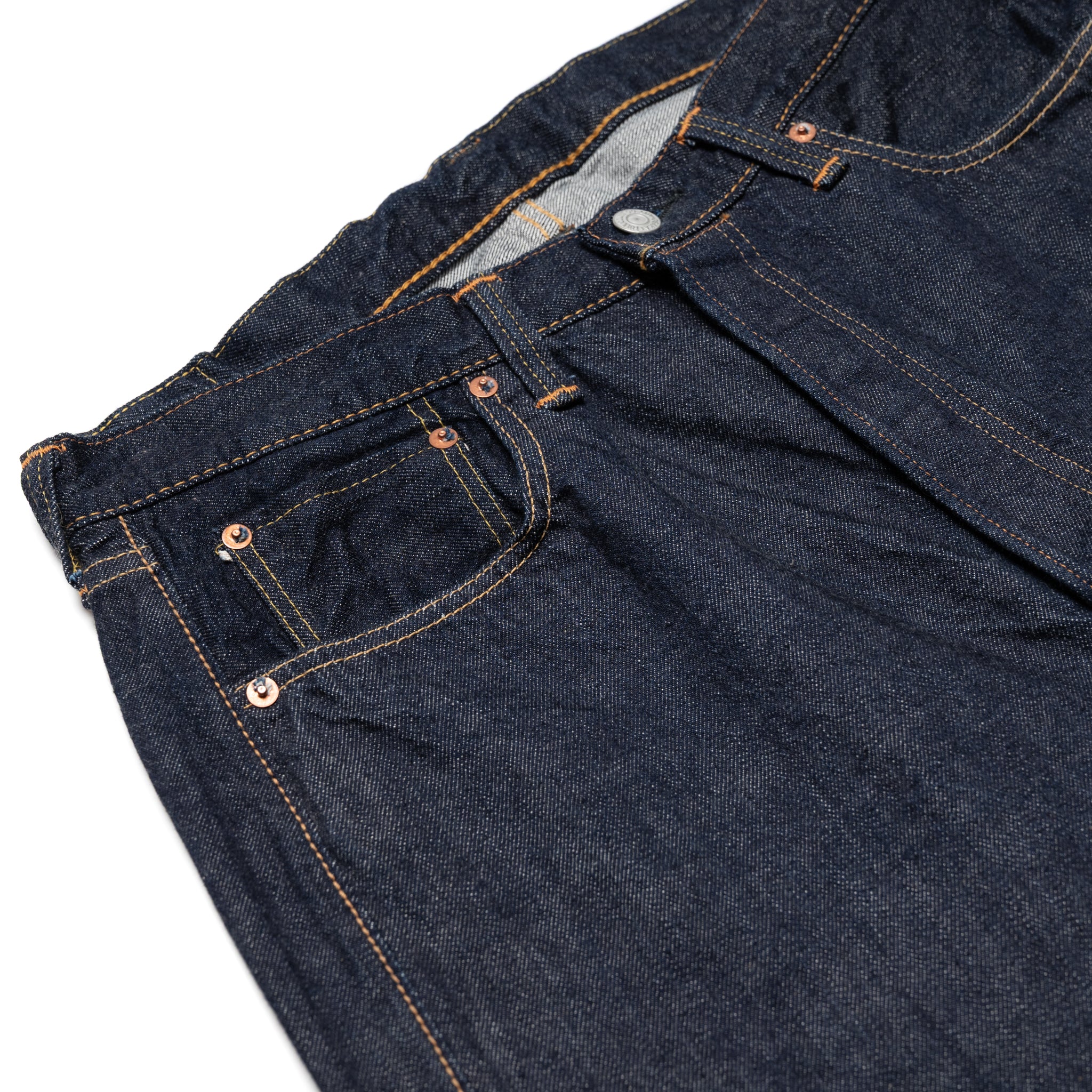0105W Wide Straight 13.7oz Selvedge Denim - Image 5