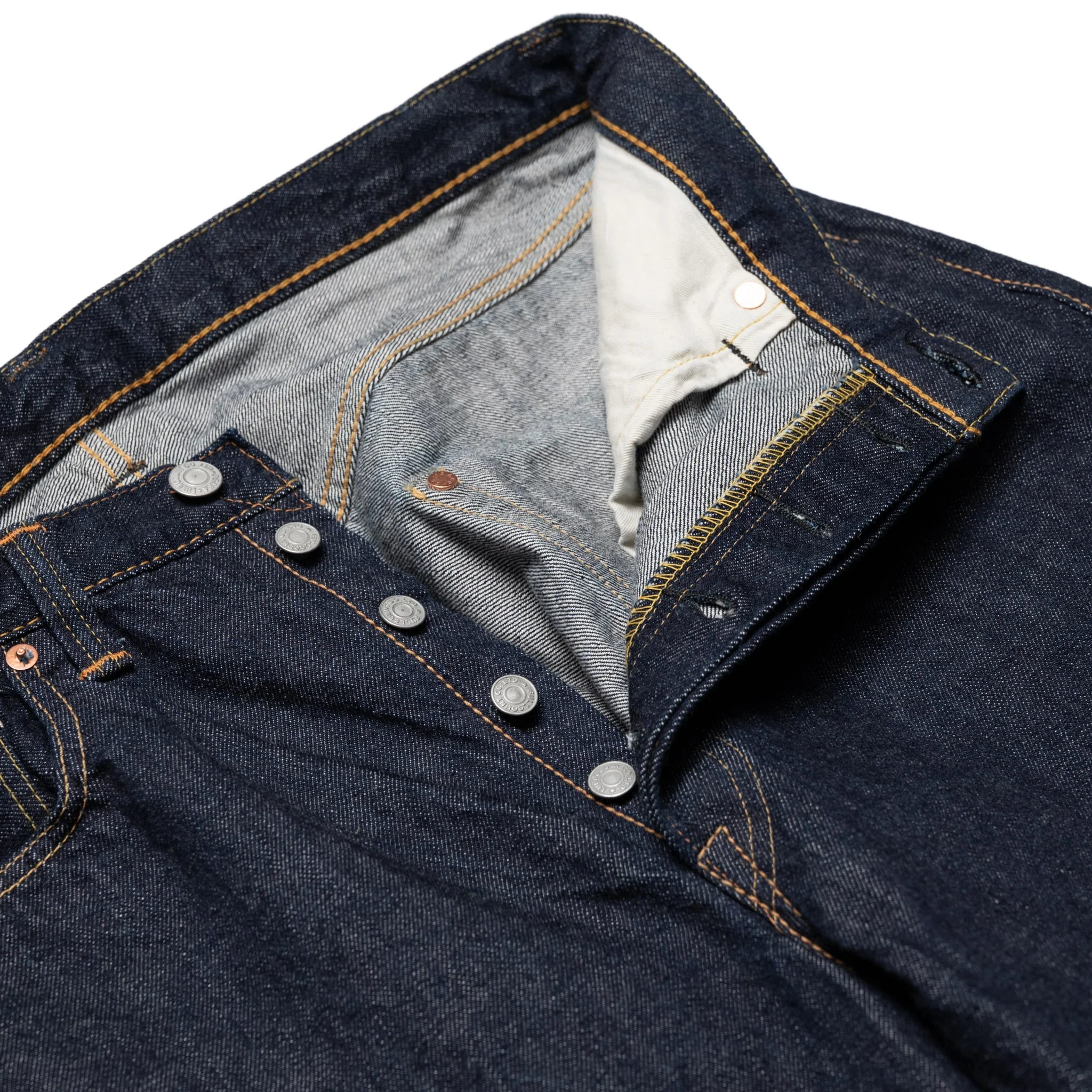 0105W Wide Straight 13.7oz Selvedge Denim - Image 6