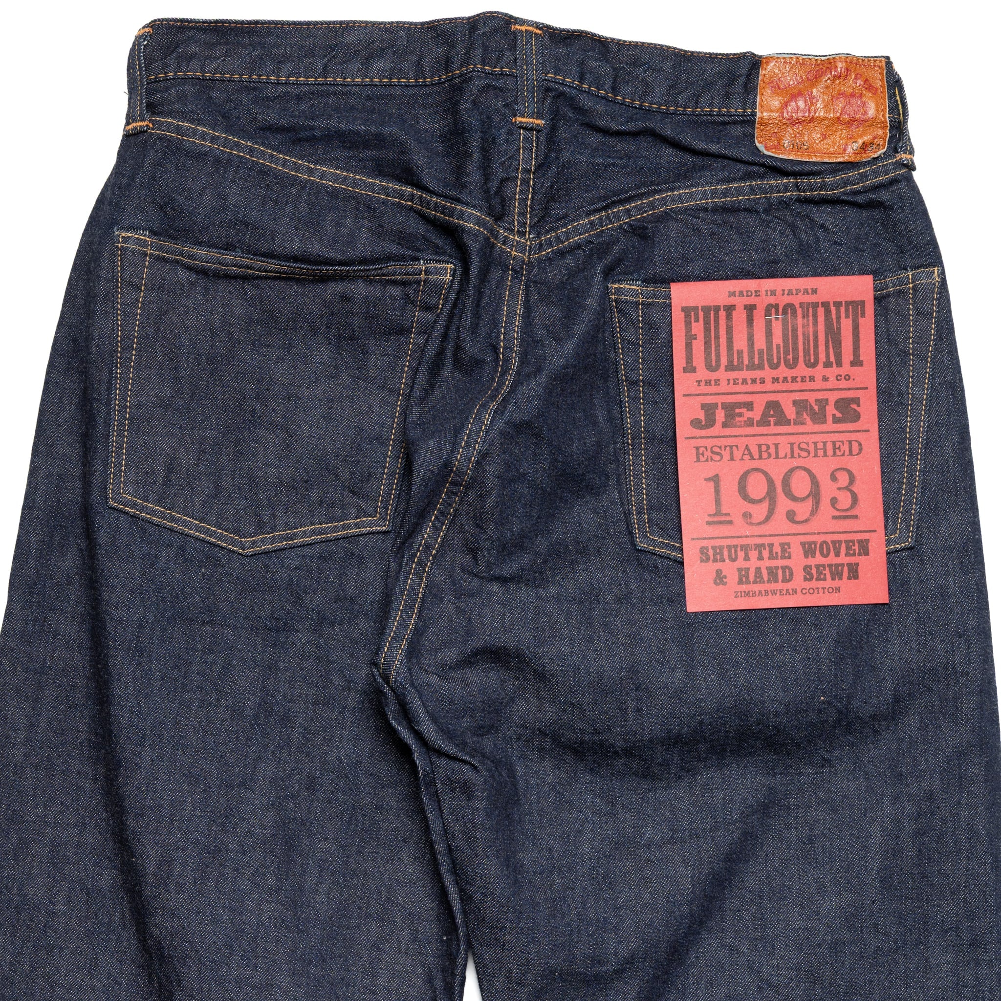 0105W Wide Straight 13.7oz Selvedge Denim - Image 8