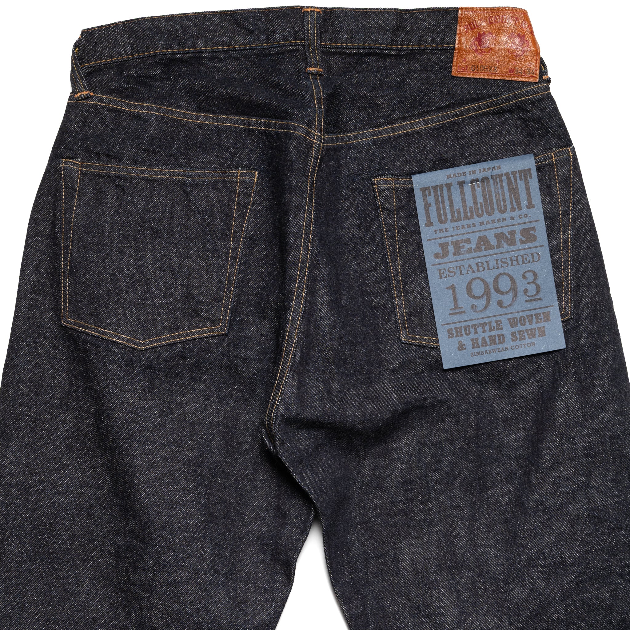 0105XXW Wide Heavy 15.5oz Selvedge Denim - Image 7