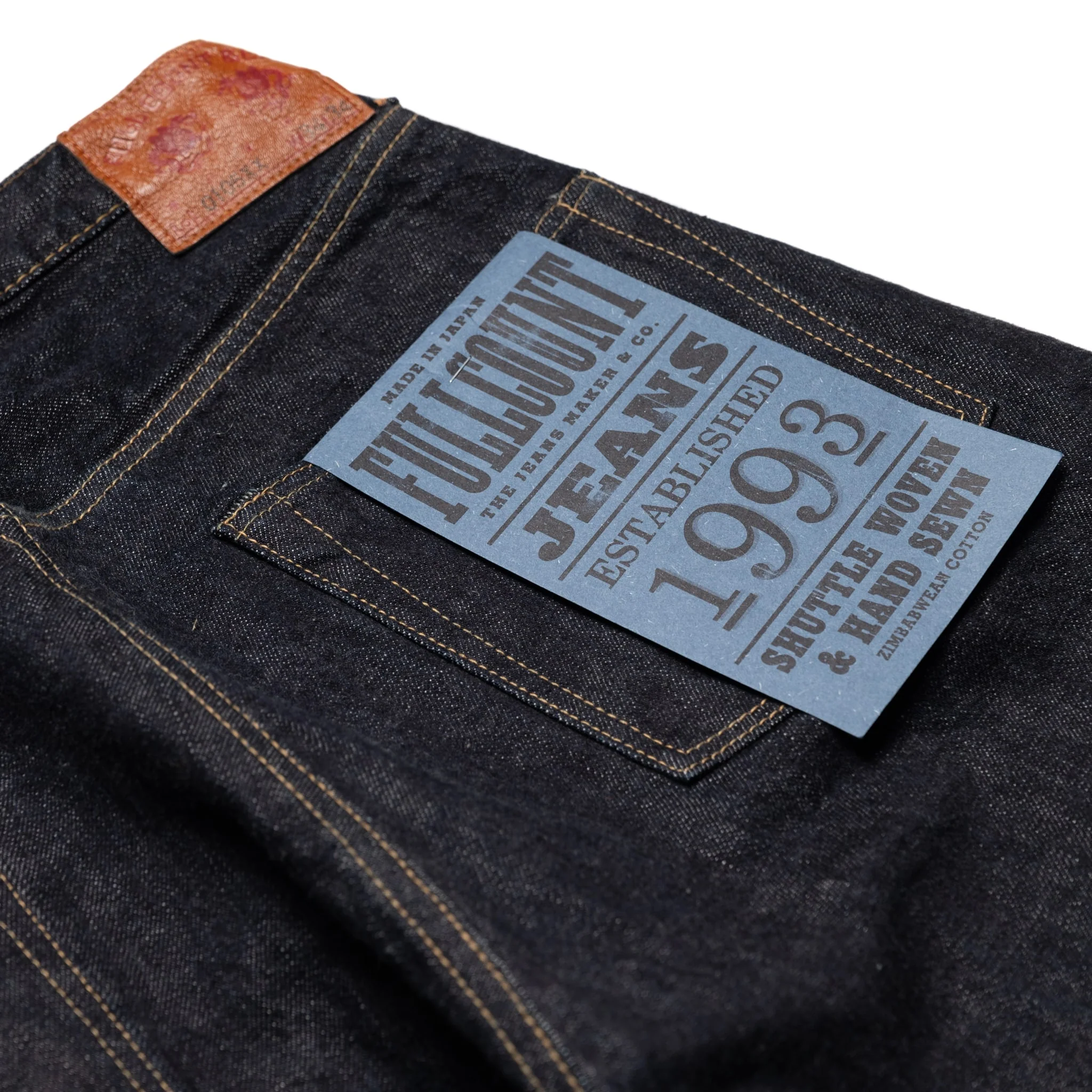 0105XXW Wide Heavy 15.5oz Selvedge Denim - Image 8