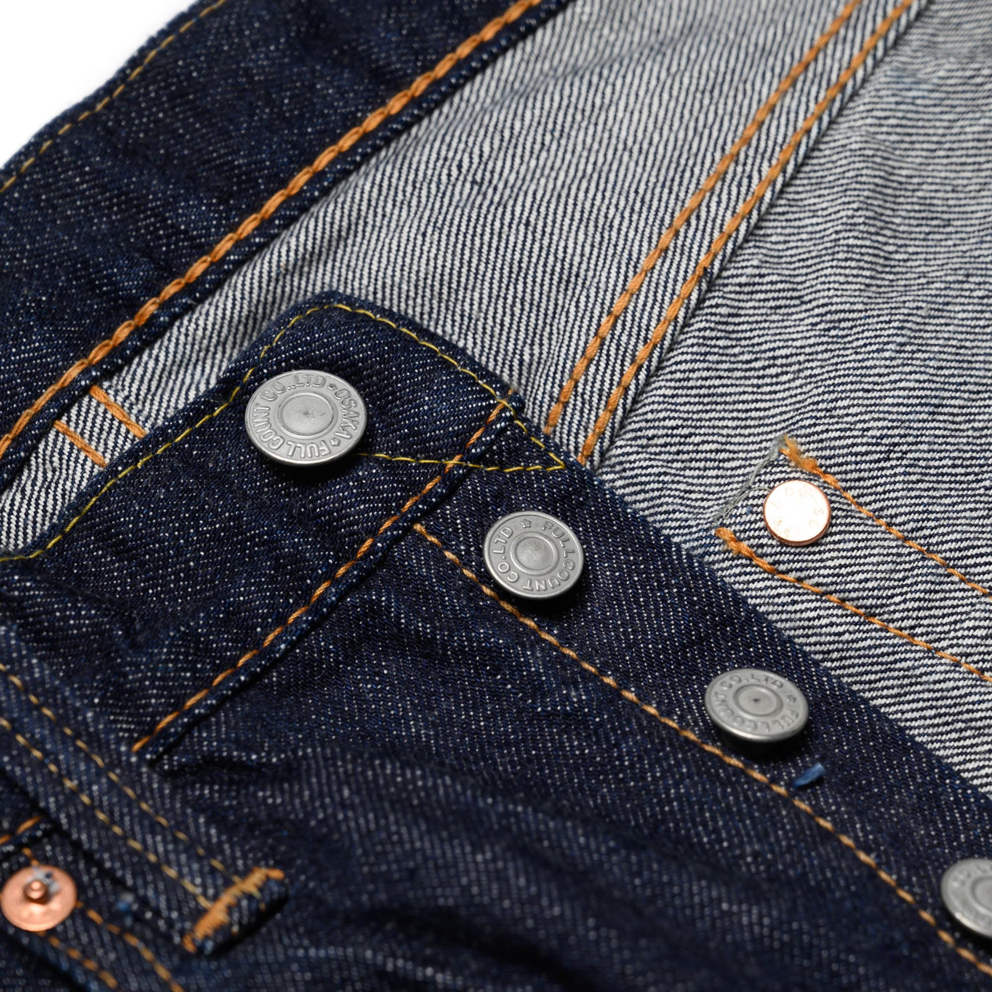 1108W Slim Straight 13.7oz Selvedge Denim - Image 7