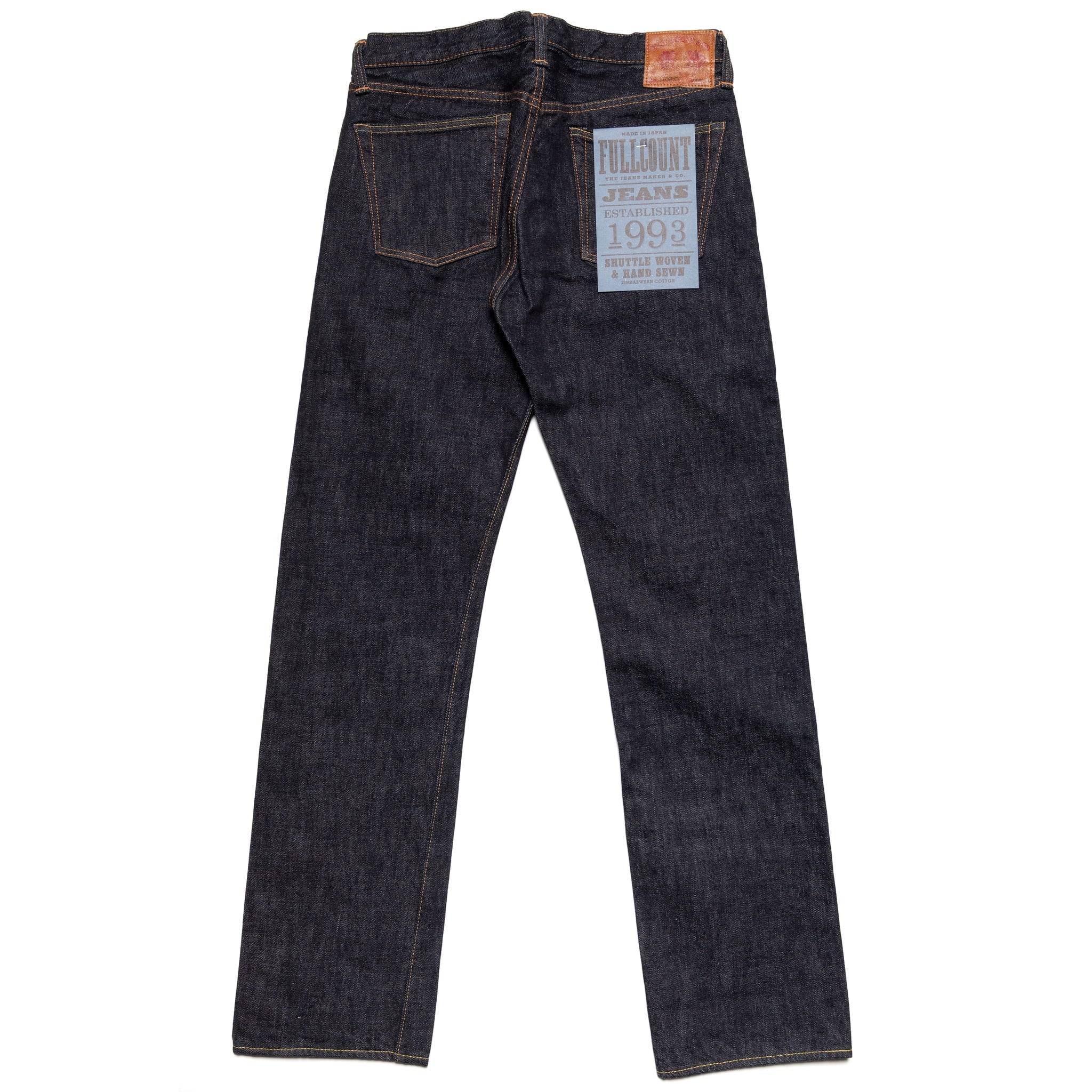 1108XXW Slim Straight Heavy 15.5oz Selvedge Denim - Image 4