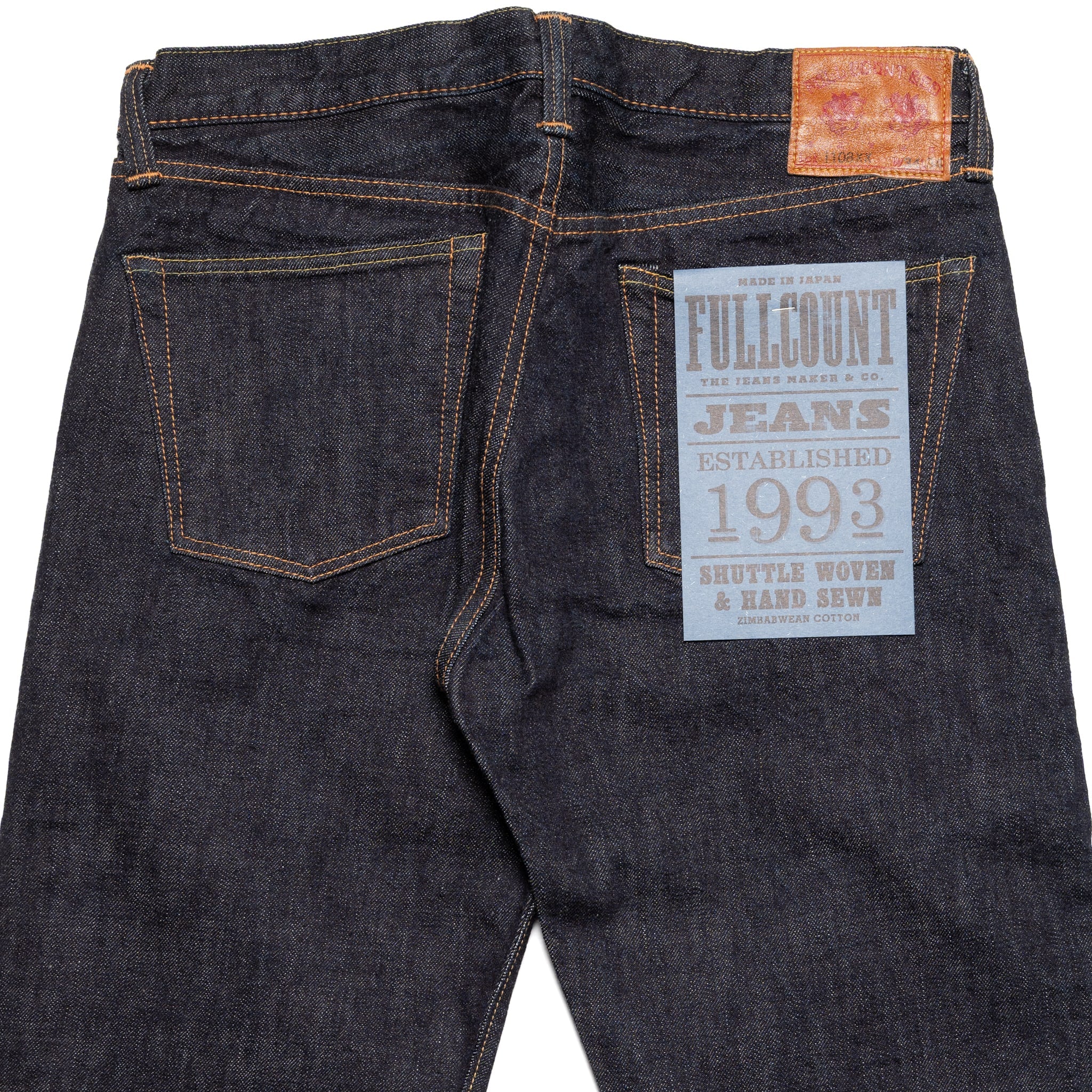 1108XXW Slim Straight Heavy 15.5oz Selvedge Denim - Image 7