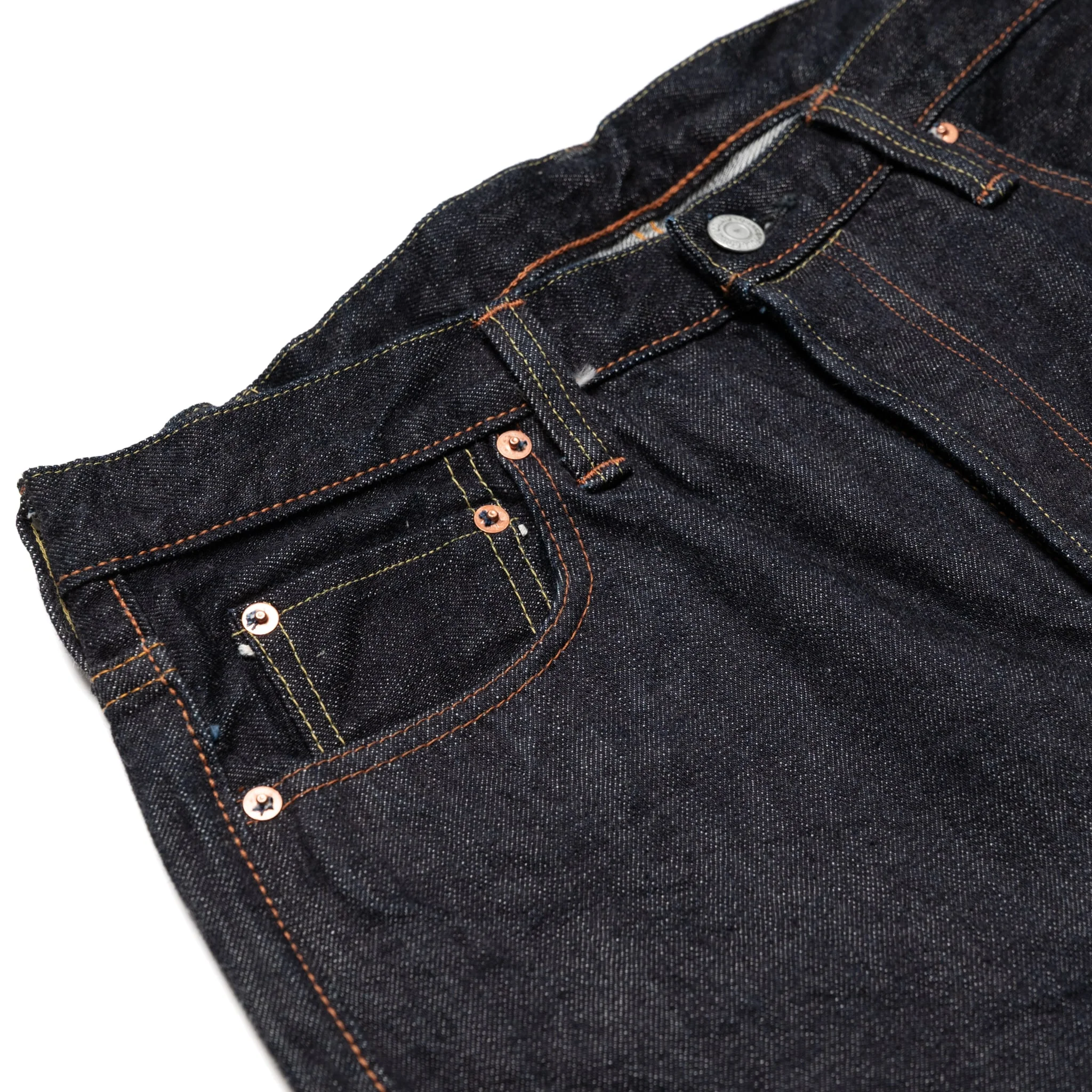 1109XXW Slim Heavy 15.5oz Selvedge Denim - Image 5