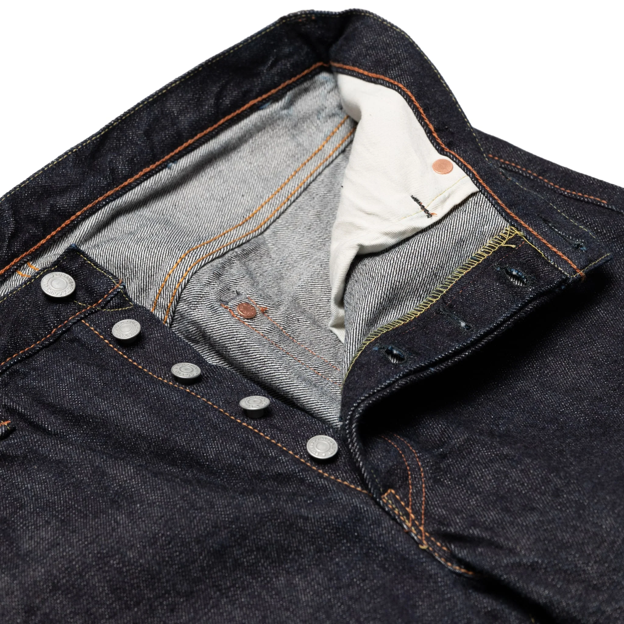 1109XXW Slim Heavy 15.5oz Selvedge Denim - Image 6