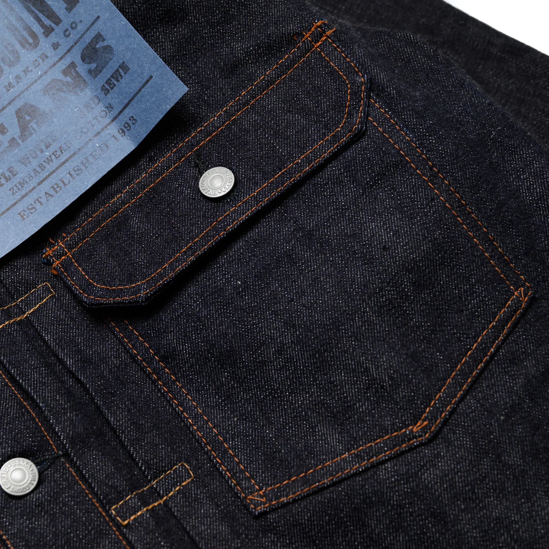 2102XX Type 2 Jacket Heavy 15.5oz Selvedge Denim - Image 4