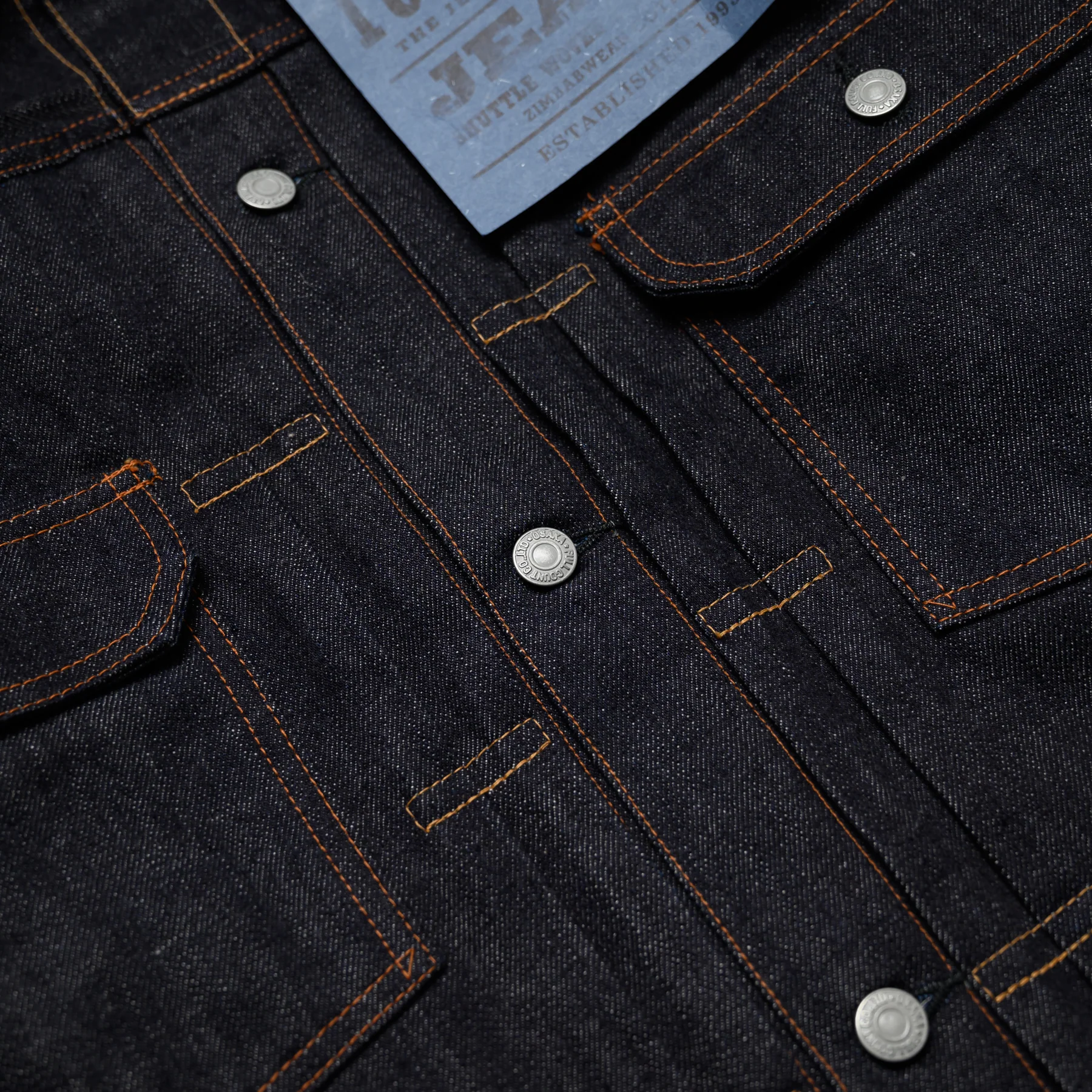 2102XX Type 2 Jacket Heavy 15.5oz Selvedge Denim - Image 5