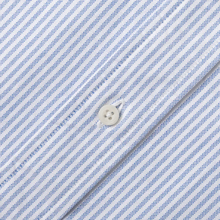 Blue Stripe Oxford - Image 4