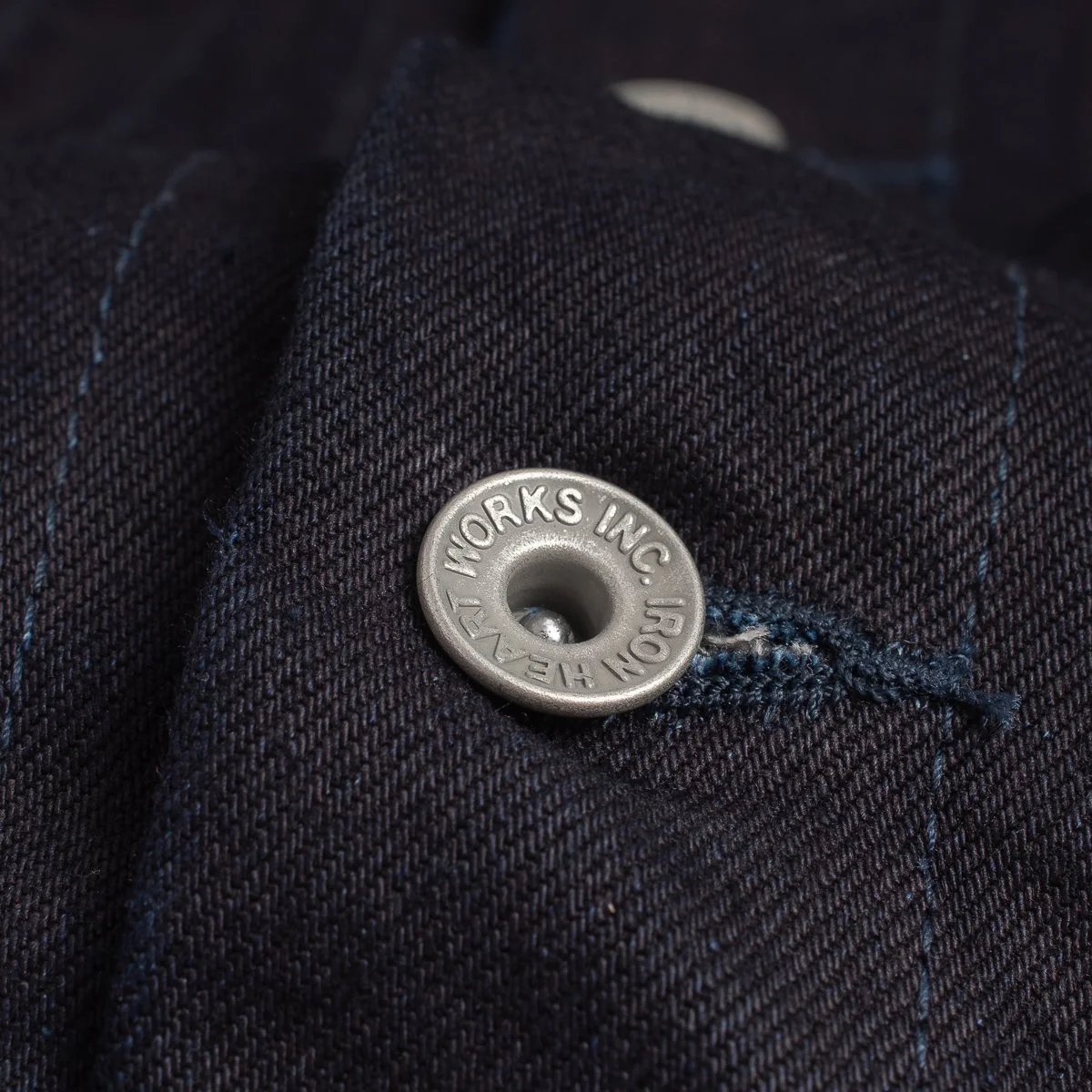 IH-526J-142ib - 14oz Selvedge Denim Modified Type III - Indigo/Black - Image 5