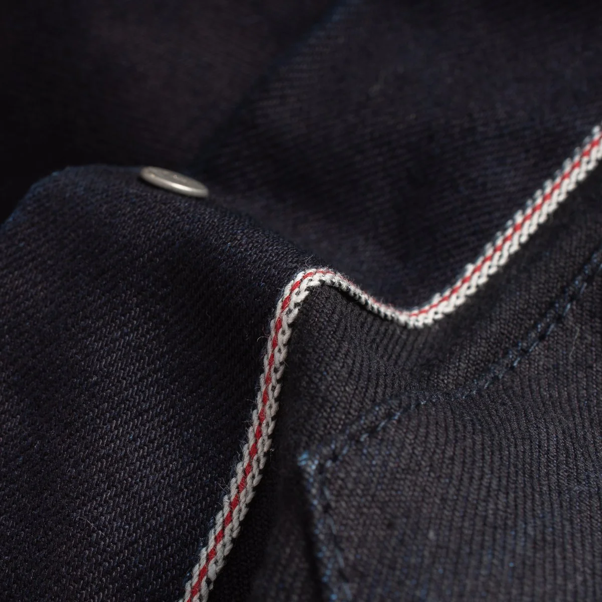 IH-526J-142ib - 14oz Selvedge Denim Modified Type III - Indigo/Black - Image 6