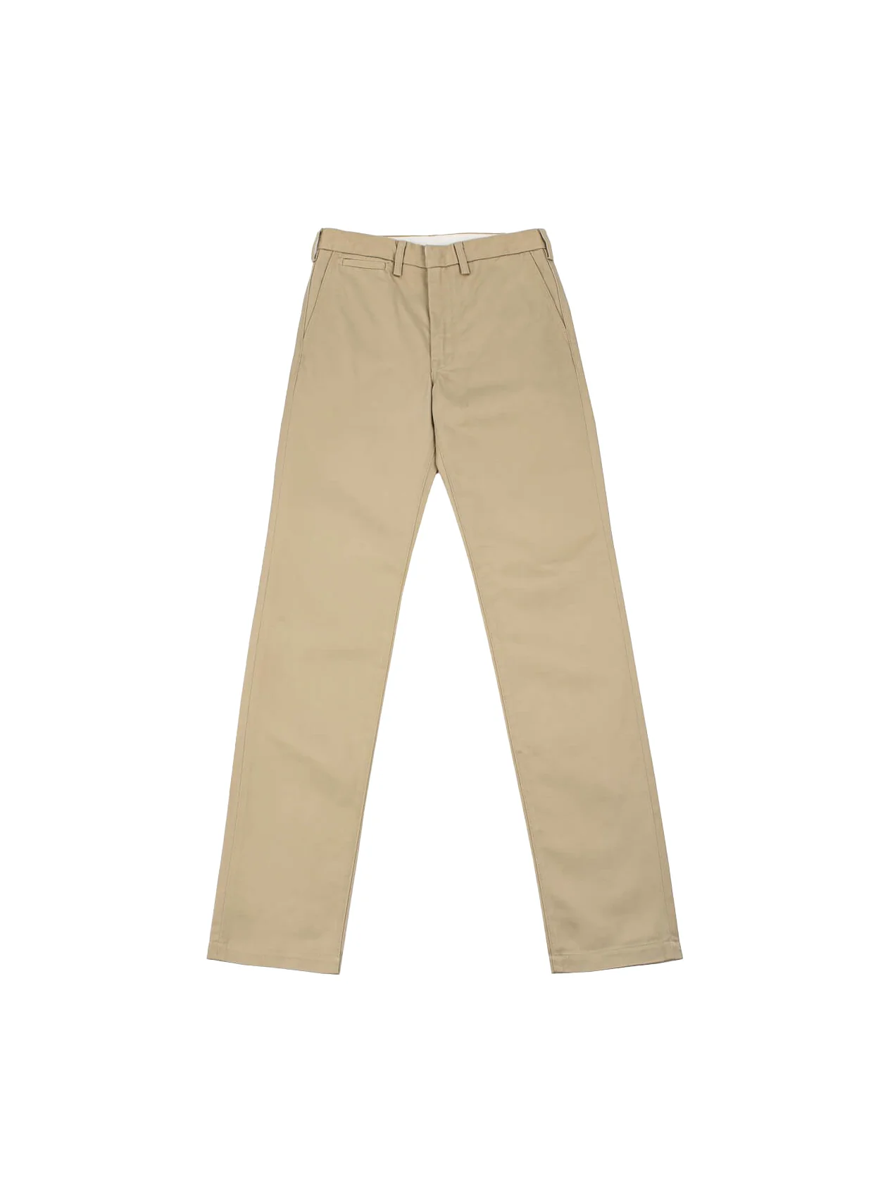 IH-730-KHA 12oz Heavy Cotton Regular Fit Chinos - Khaki - Image 2