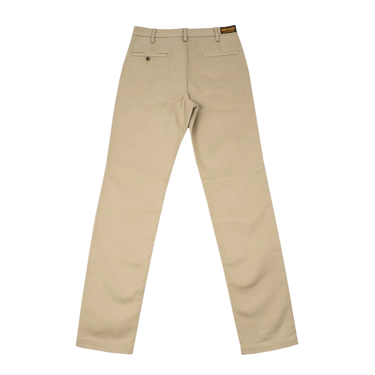 IH-730-KHA 12oz Heavy Cotton Regular Fit Chinos - Khaki - Image 3
