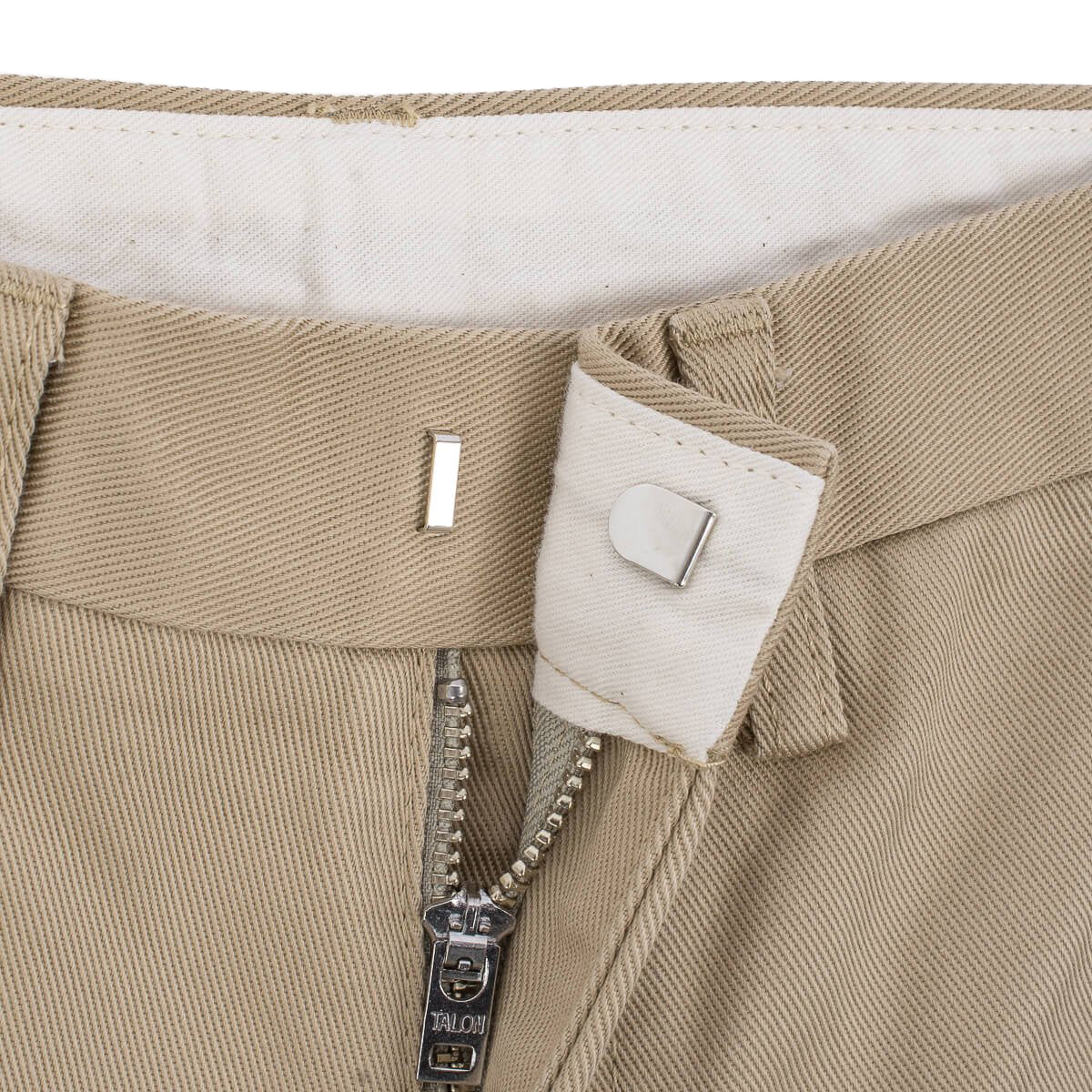 IH-730-KHA 12oz Heavy Cotton Regular Fit Chinos - Khaki - Image 6