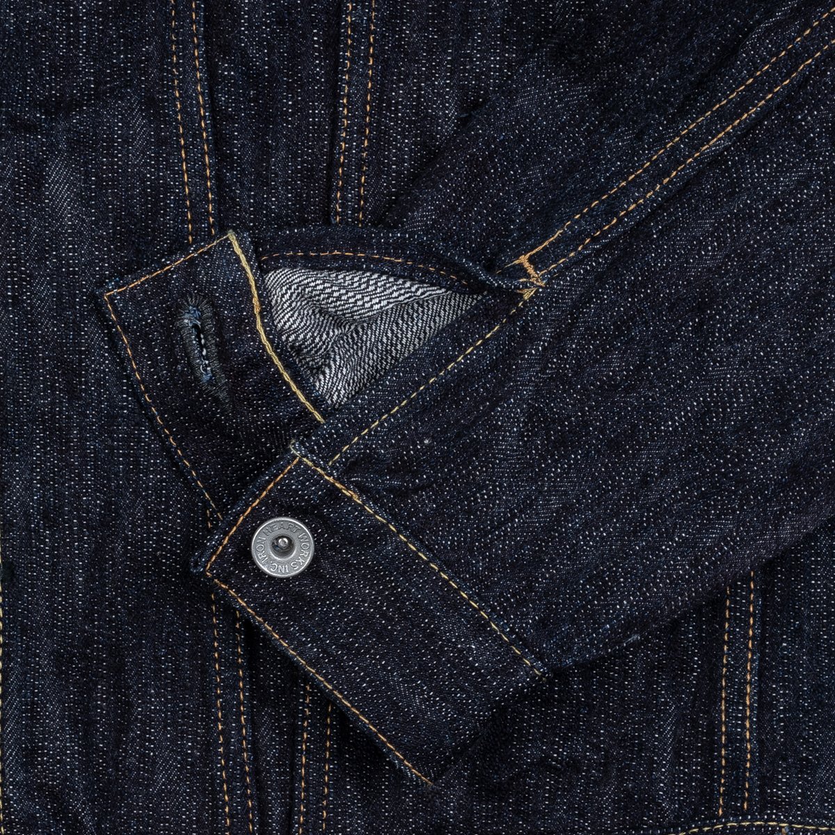 IH-526J-SLB - 16oz Slubby Selvedge Denim Type III Jacket - Indigo - Image 10