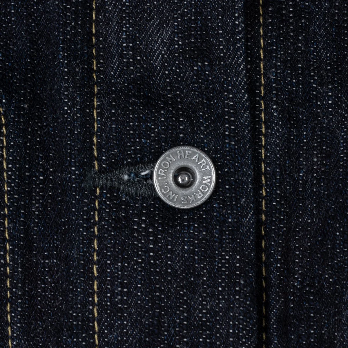 IH-526J-SLB - 16oz Slubby Selvedge Denim Type III Jacket - Indigo - Image 8