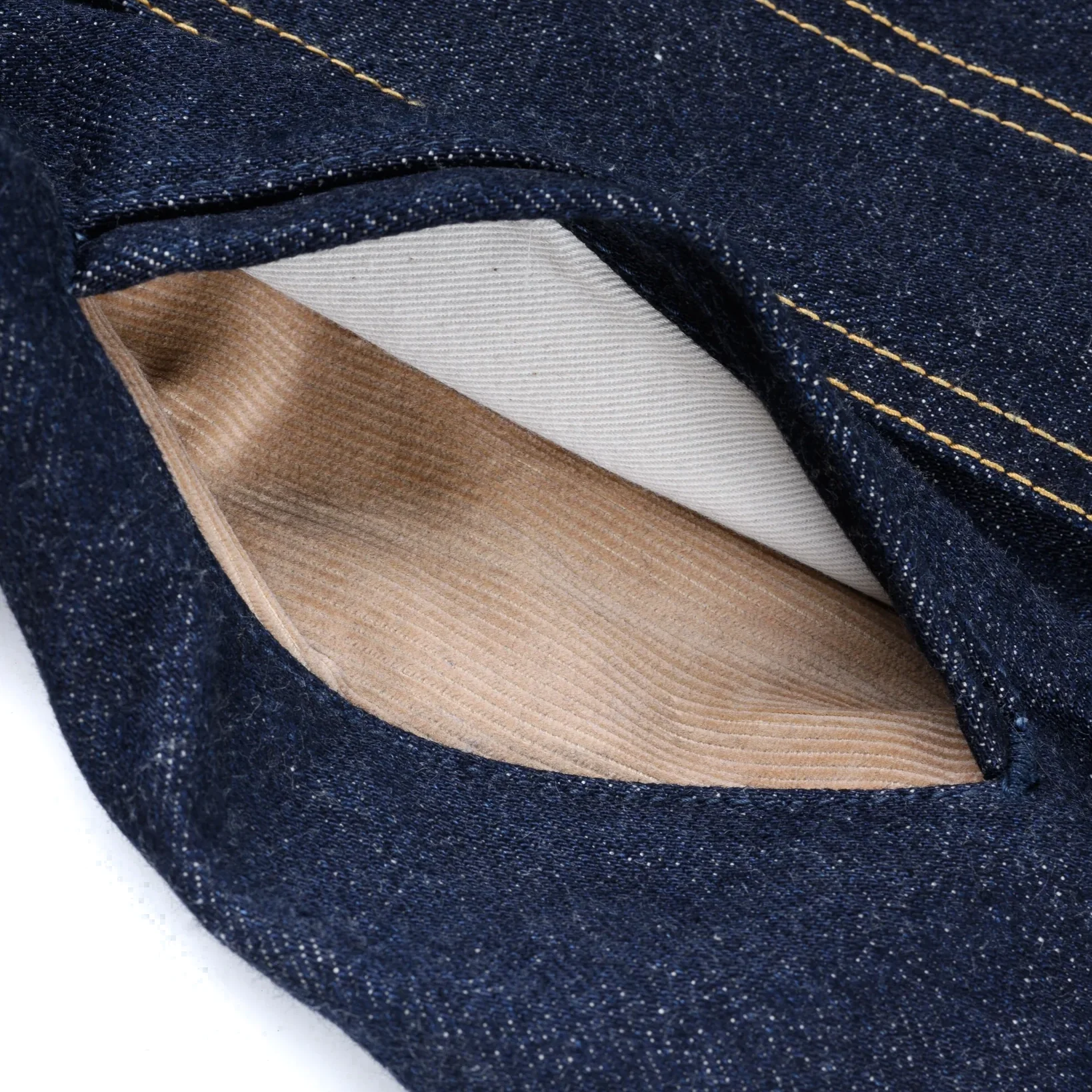 IH-101J-SR 18oz Selvedge Denim Storm Rider Jacket - Indigo - Image 14