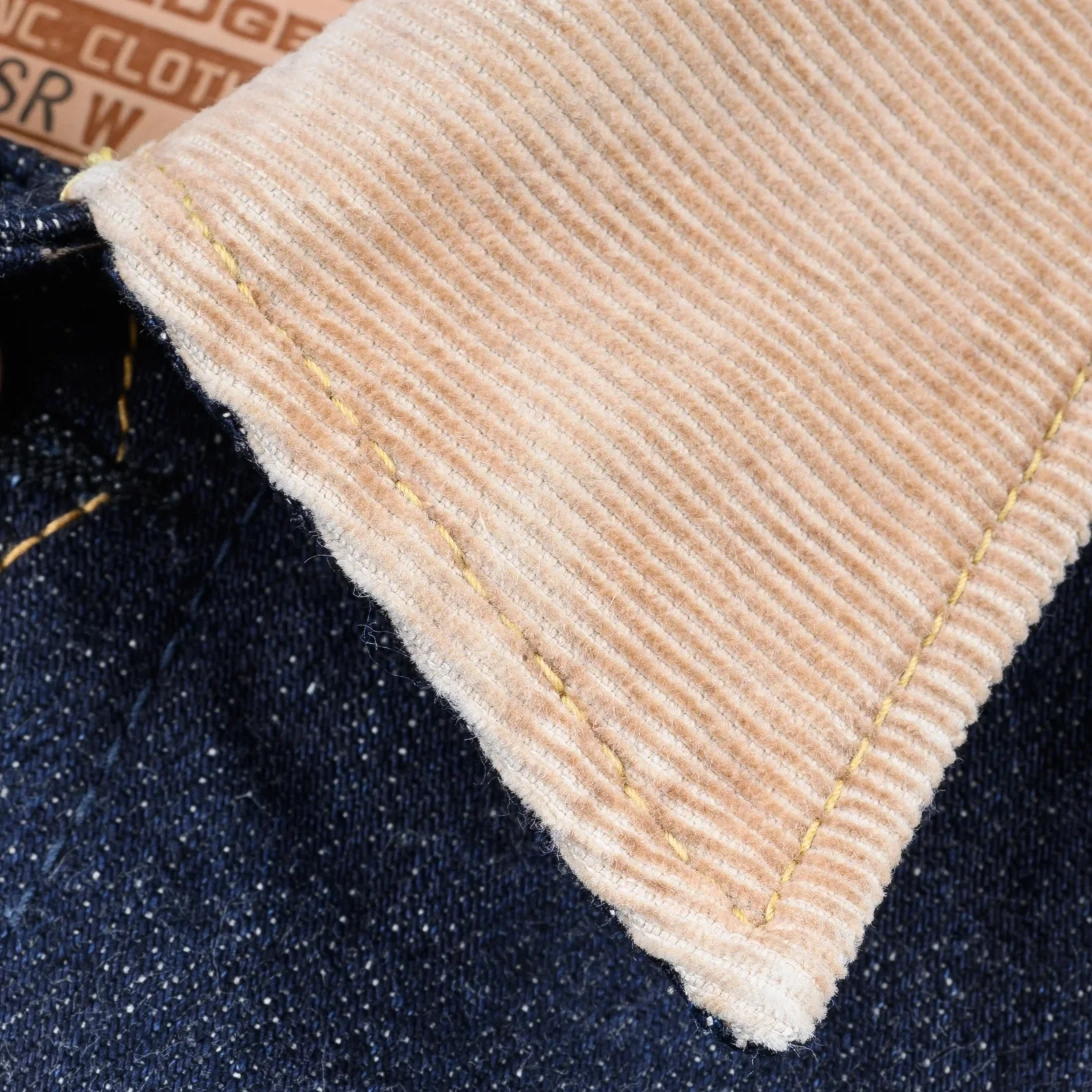 IH-101J-SR 18oz Selvedge Denim Storm Rider Jacket - Indigo - Image 15
