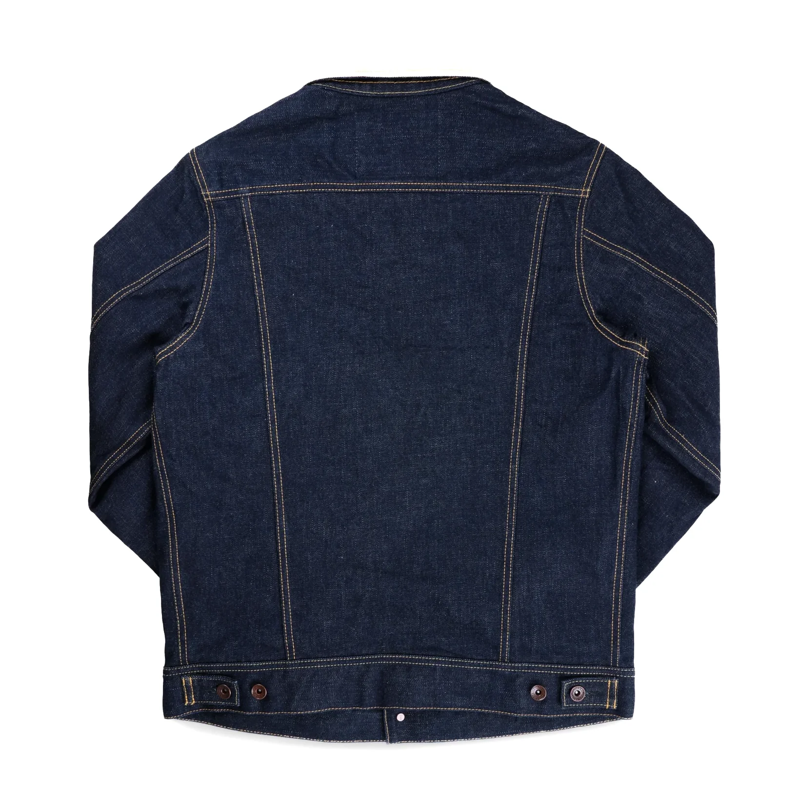 IH-101J-SR 18oz Selvedge Denim Storm Rider Jacket - Indigo - Image 2