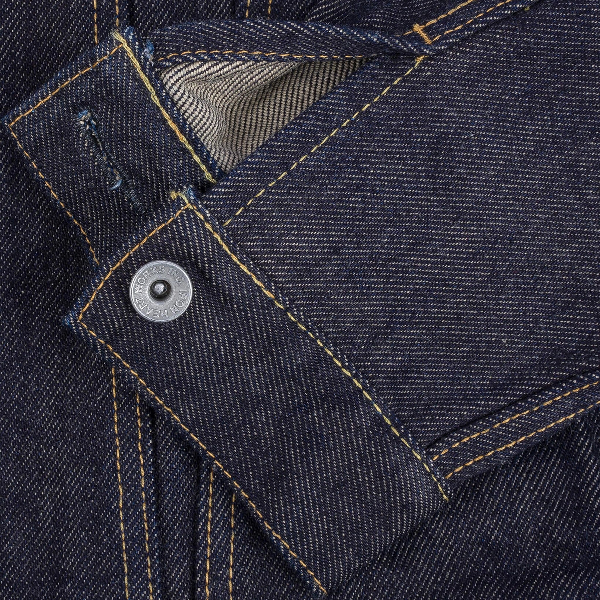 IH-526PJ 21oz Selvedge Denim Modified Type III Jacket - Indigo - Image 10