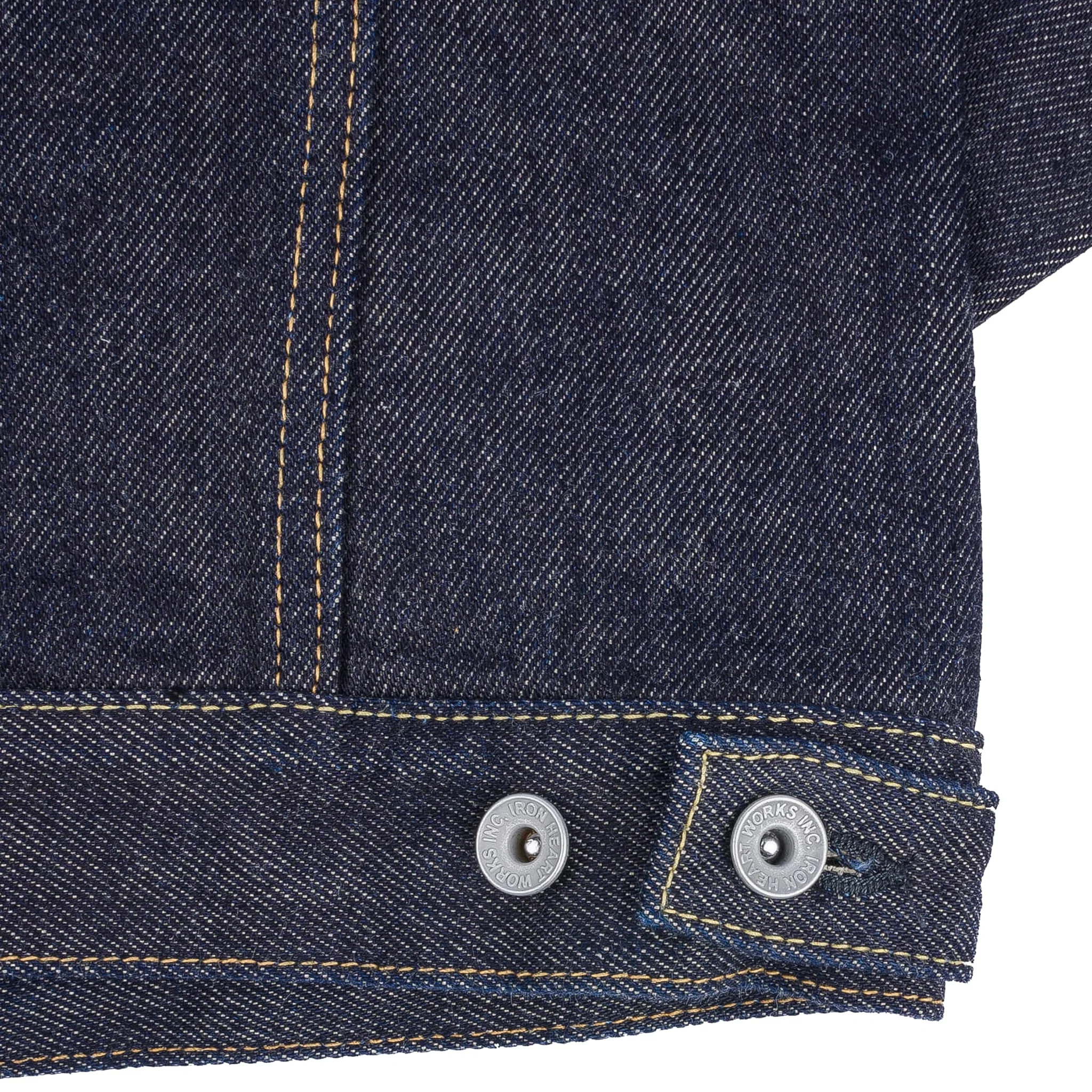 IH-526PJ 21oz Selvedge Denim Modified Type III Jacket - Indigo - Image 7