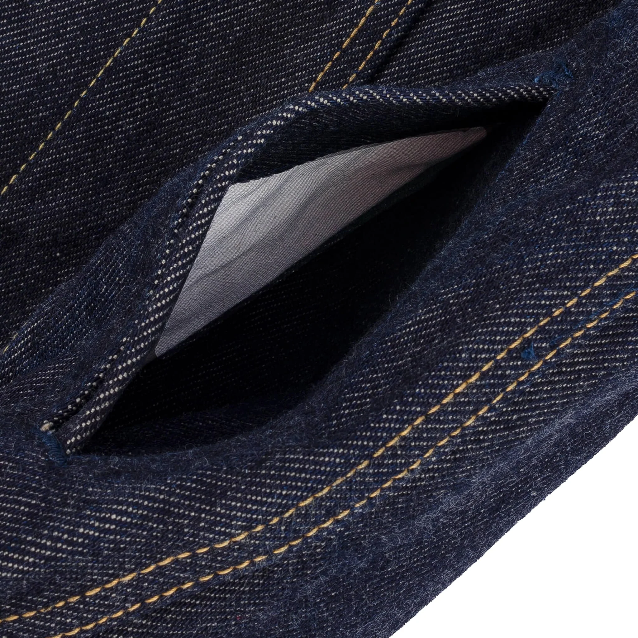 IH-526PJ 21oz Selvedge Denim Modified Type III Jacket - Indigo - Image 8