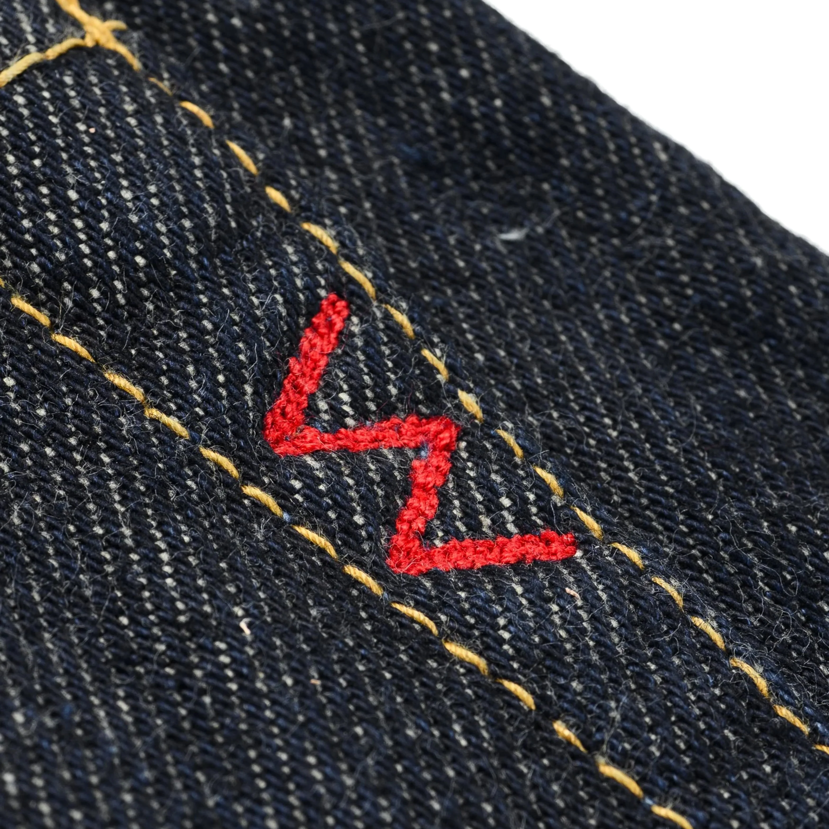 IH-555S-21 21oz Selvedge Denim Slim Cut Jeans - Indigo - Image 11