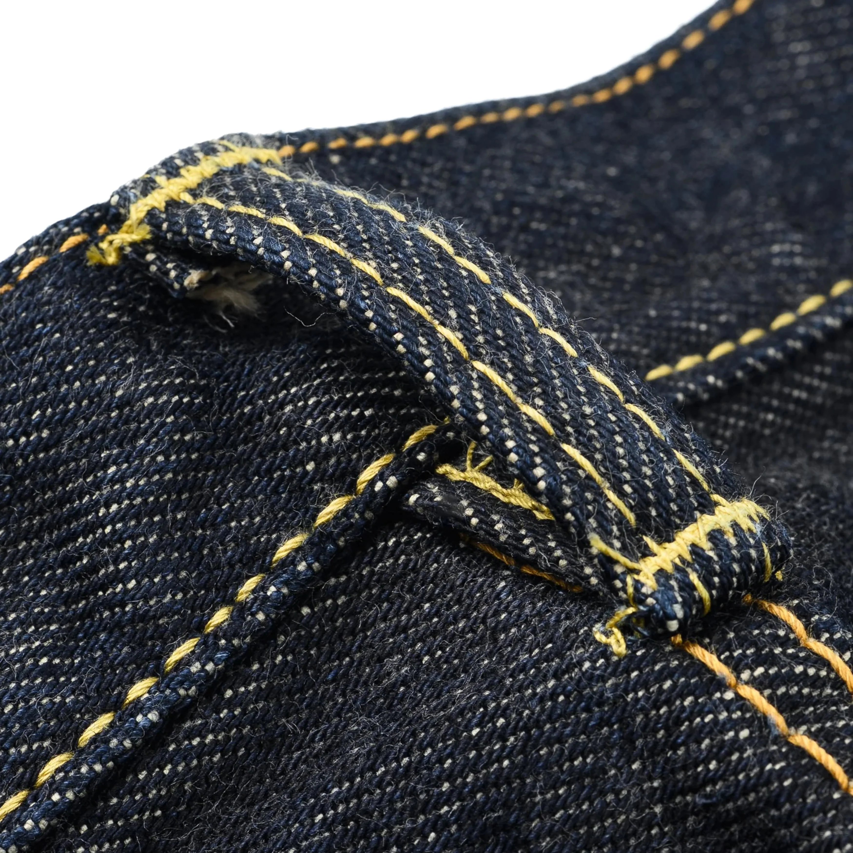 IH-555S-21 21oz Selvedge Denim Slim Cut Jeans - Indigo - Image 12