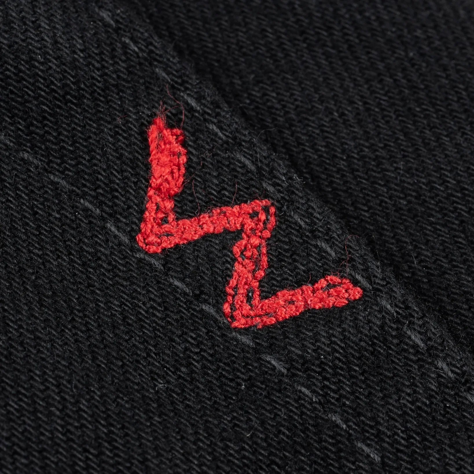 IH-634S-142bb 14oz Selvedge Denim Straight Cut Jeans - Black/Black - Image 10