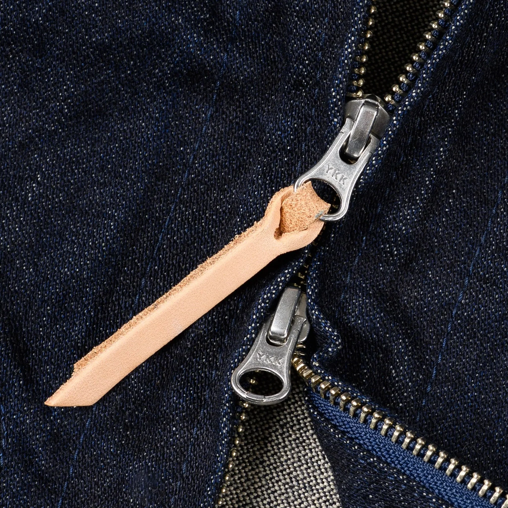 IHJ-122-IND 14oz Broken Twill Selvedge Denim Work Jacket - Indigo - Image 13
