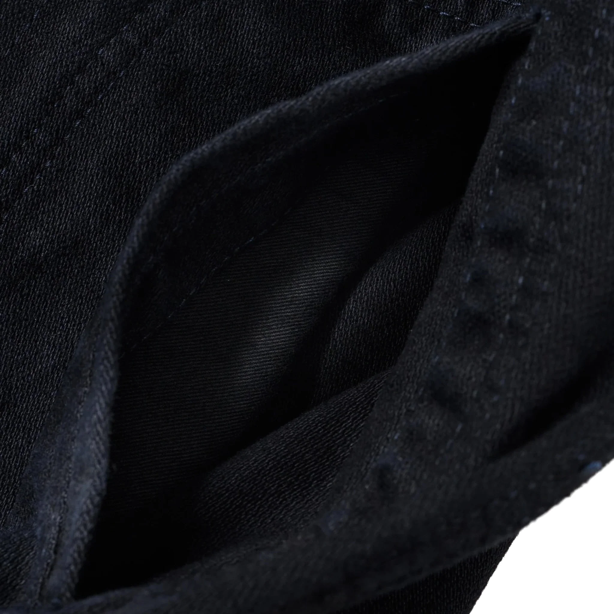 IHJ-123-OD 14oz Broken Twill Selvedge Denim Work Jacket - Indigo Overdyed Black - Image 12