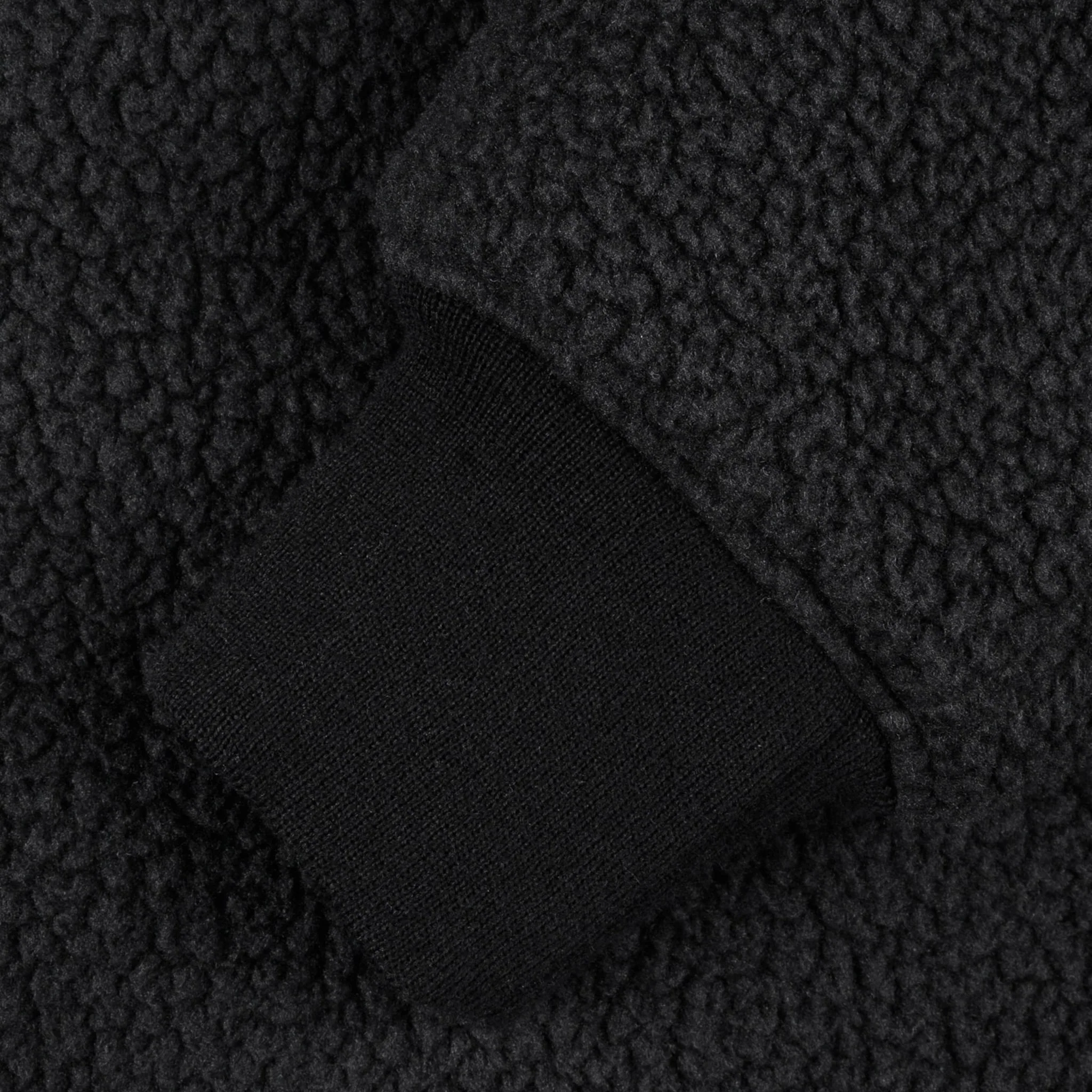IHJ-157-BLK Reversible Fleece Jacket - Black - Image 18