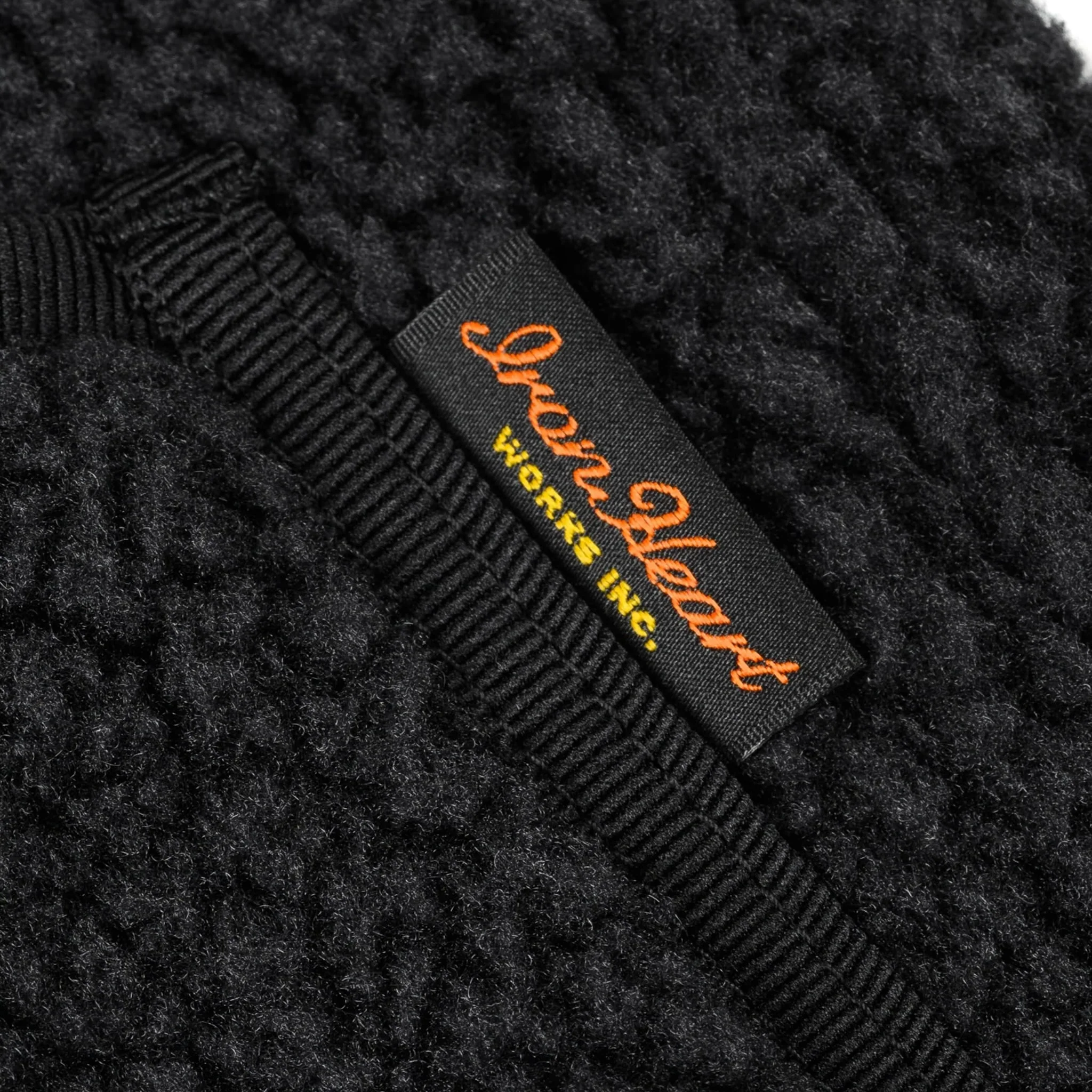 IHJ-157-BLK Reversible Fleece Jacket - Black - Image 19