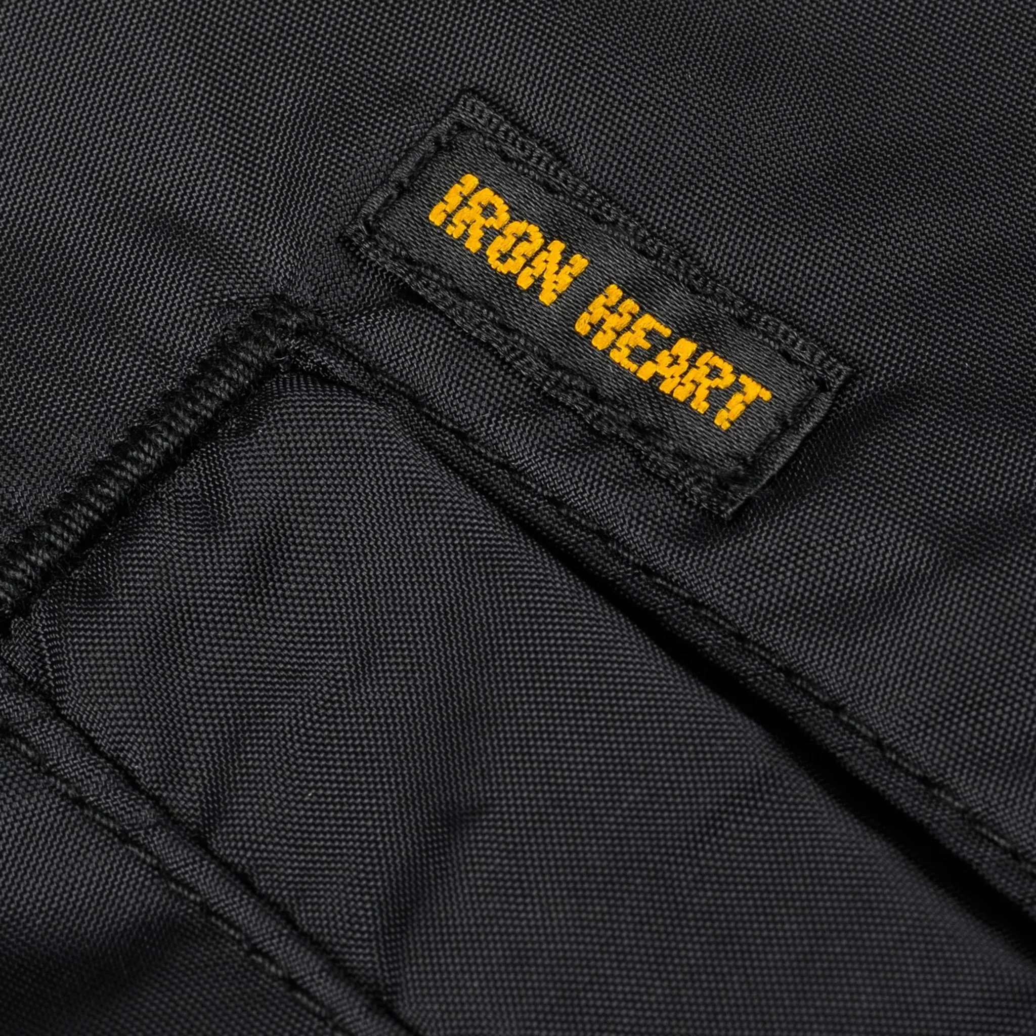 IHJ-157-BLK Reversible Fleece Jacket - Black - Image 9