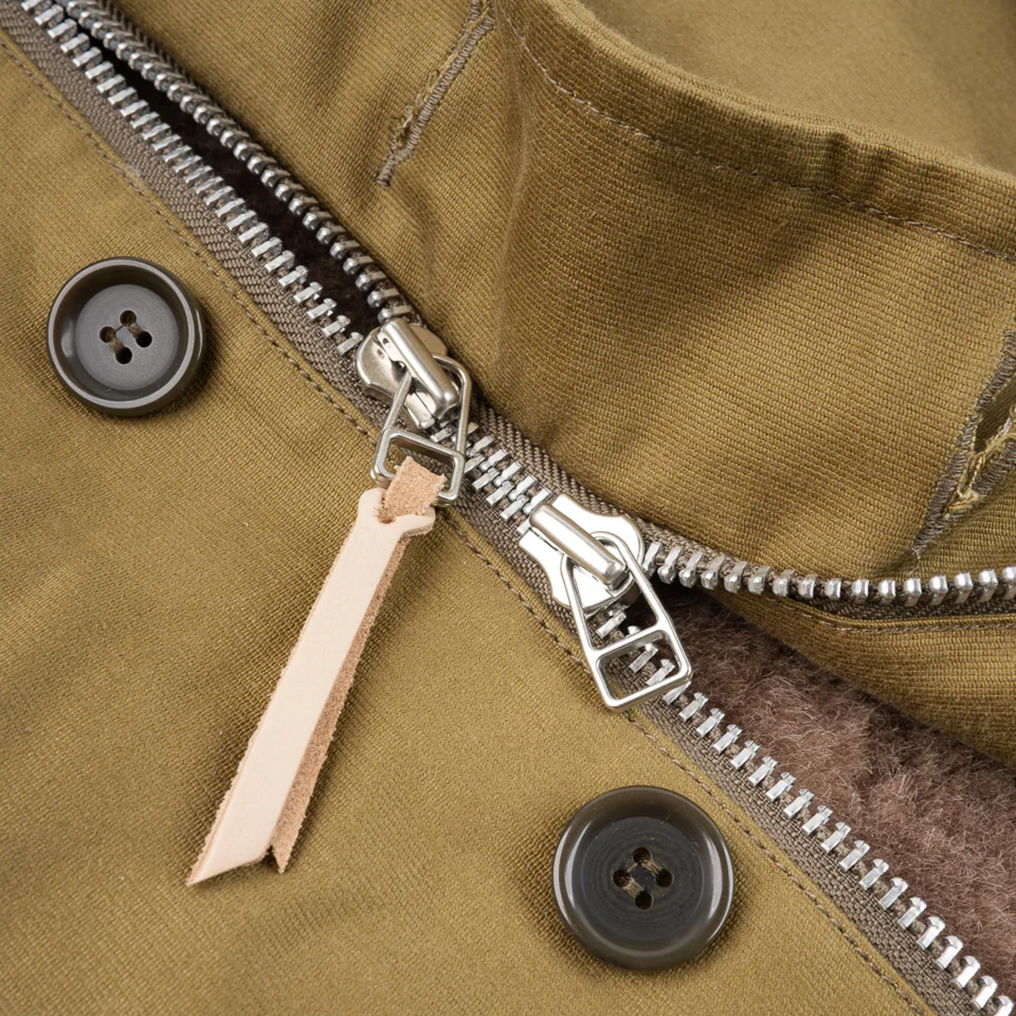 IHM-35-KHA Whipcord N1 Deck Jacket - Khaki - Image 12