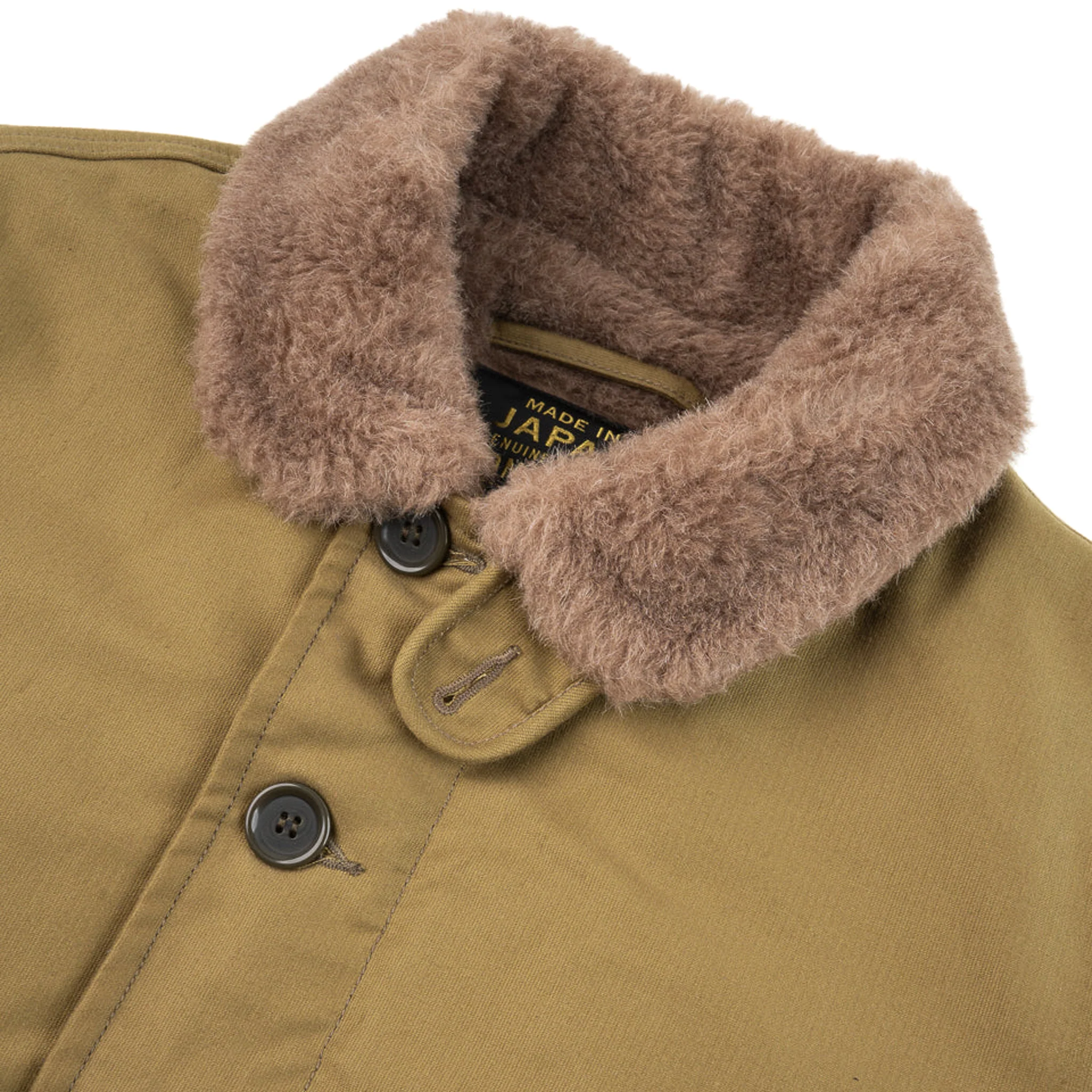 IHM-35-KHA Whipcord N1 Deck Jacket - Khaki - Image 4