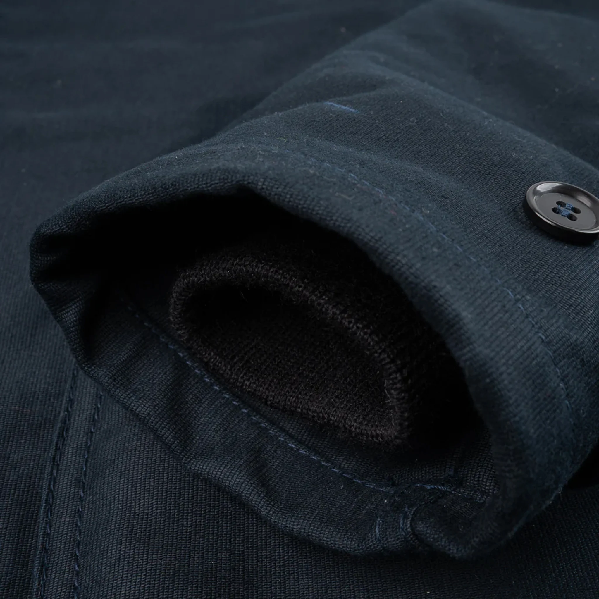 IHM-35-NAV Whipcord N1 Deck Jacket - Navy - Image 9