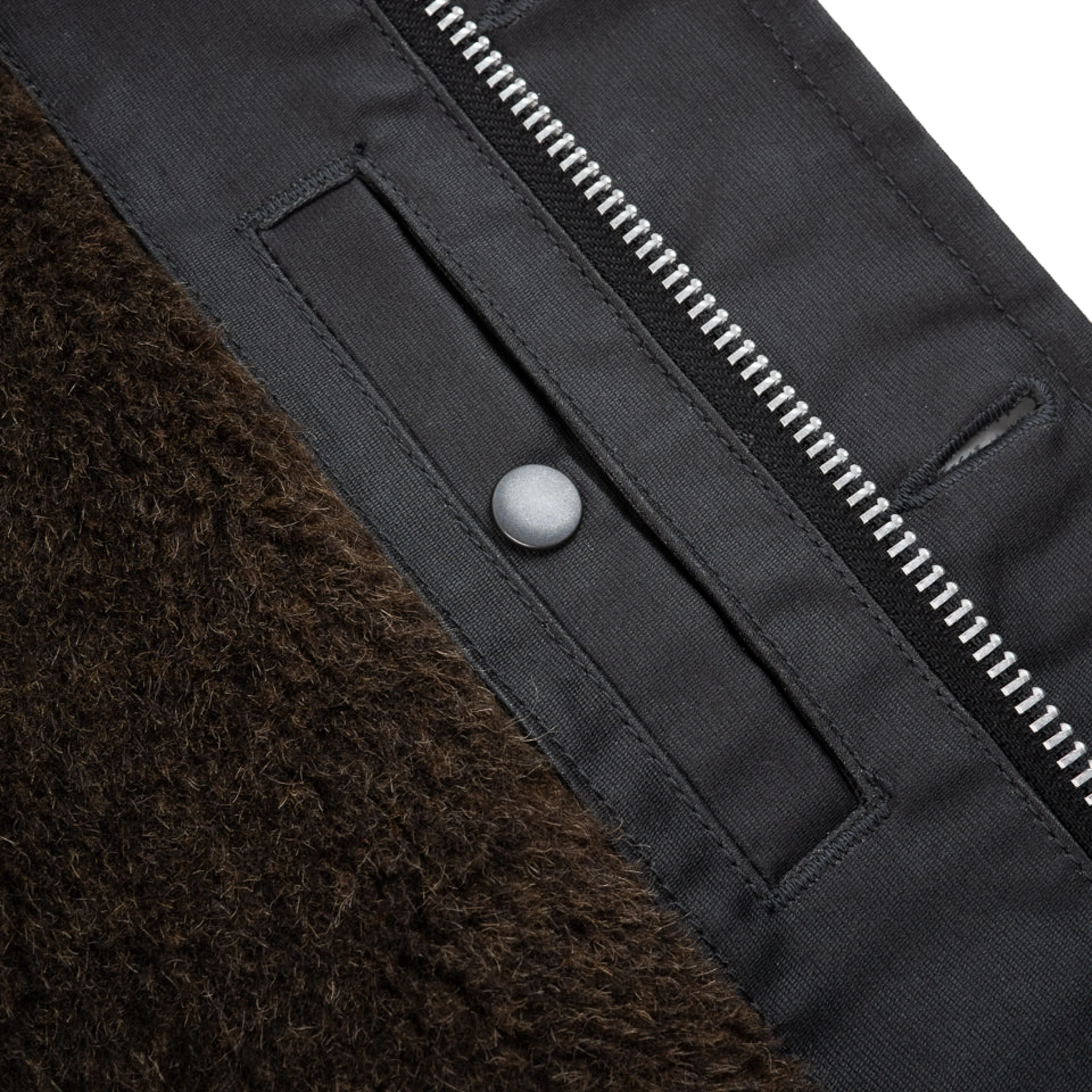 IHM-37-BLK (FW25) Oiled Whipcord N1 Deck Jacket - Black - Image 16