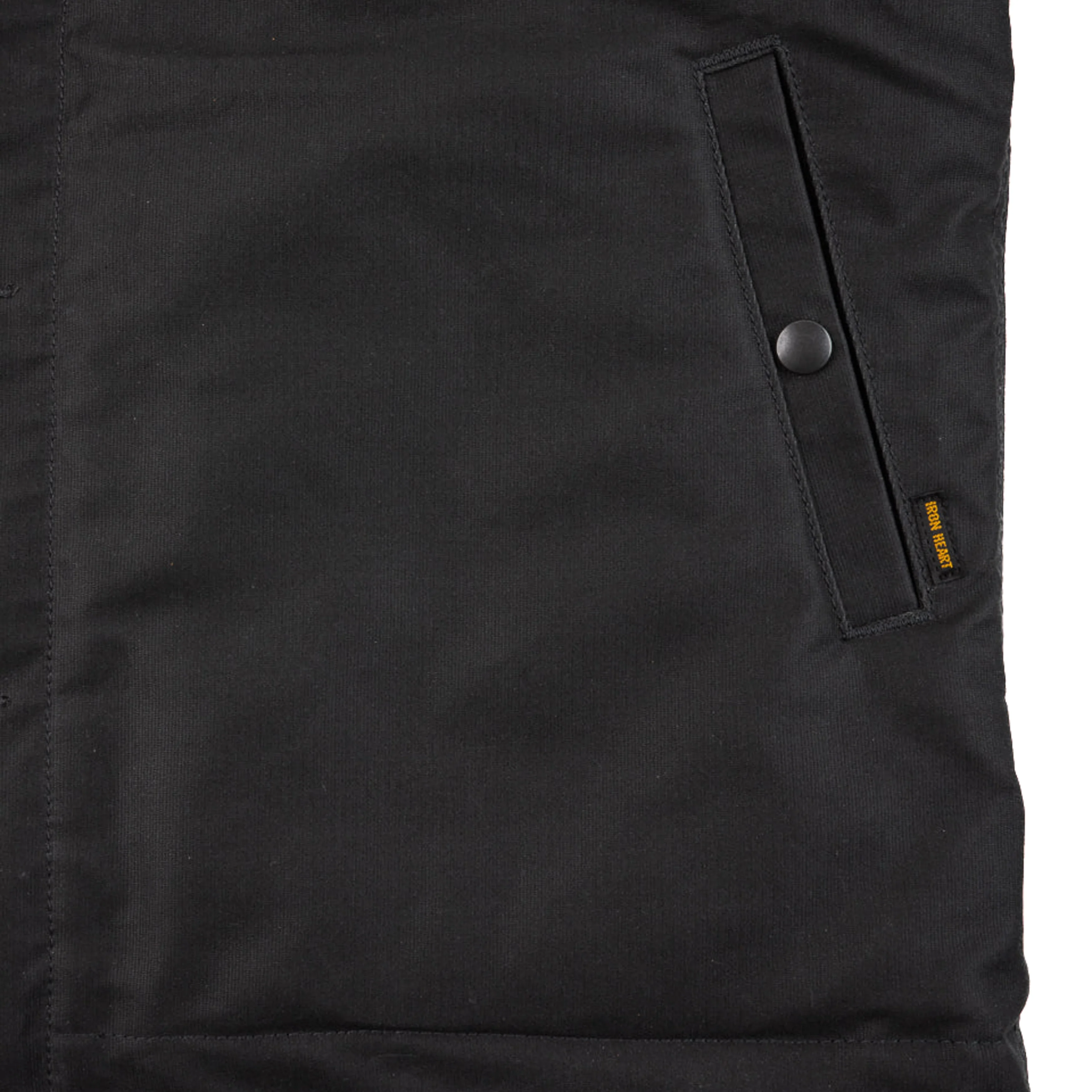 IHM-37-BLK (FW25) Oiled Whipcord N1 Deck Jacket - Black - Image 7