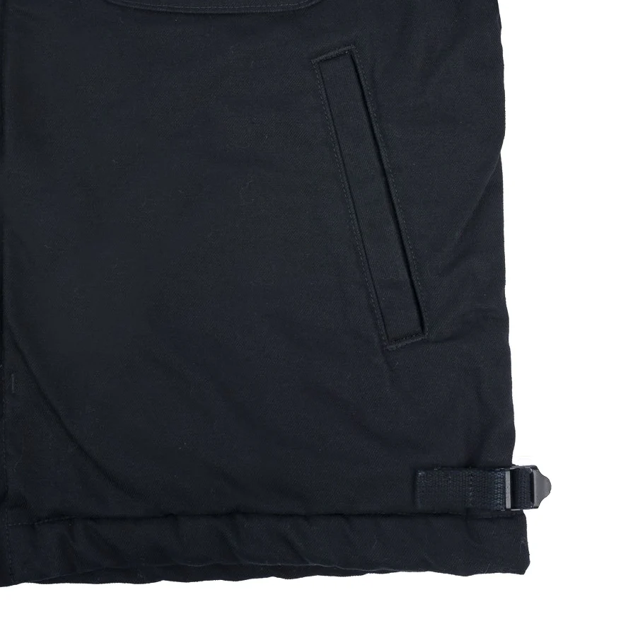 IHM-39-BLK Military Serge A2 Deck Jacket - Black - Image 8