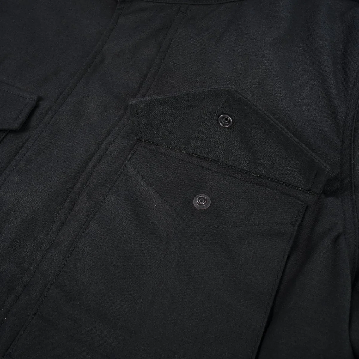 IHM-41-BLK Quilt Lining M65 Field Jacket - Black - Image 10
