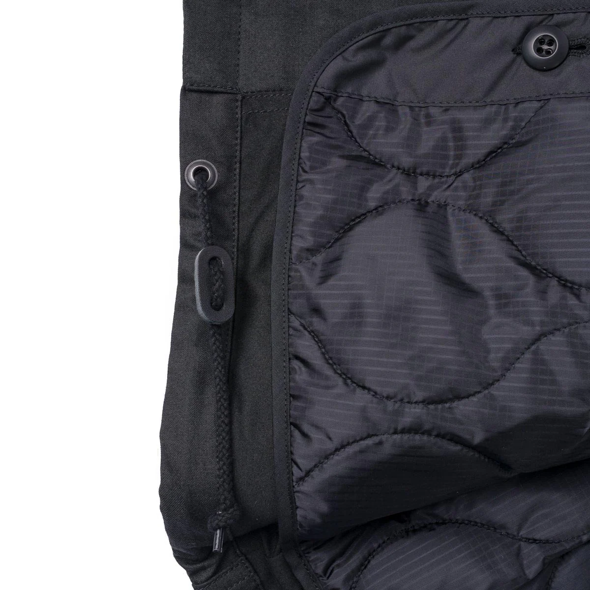 IHM-41-BLK Quilt Lining M65 Field Jacket - Black - Image 12